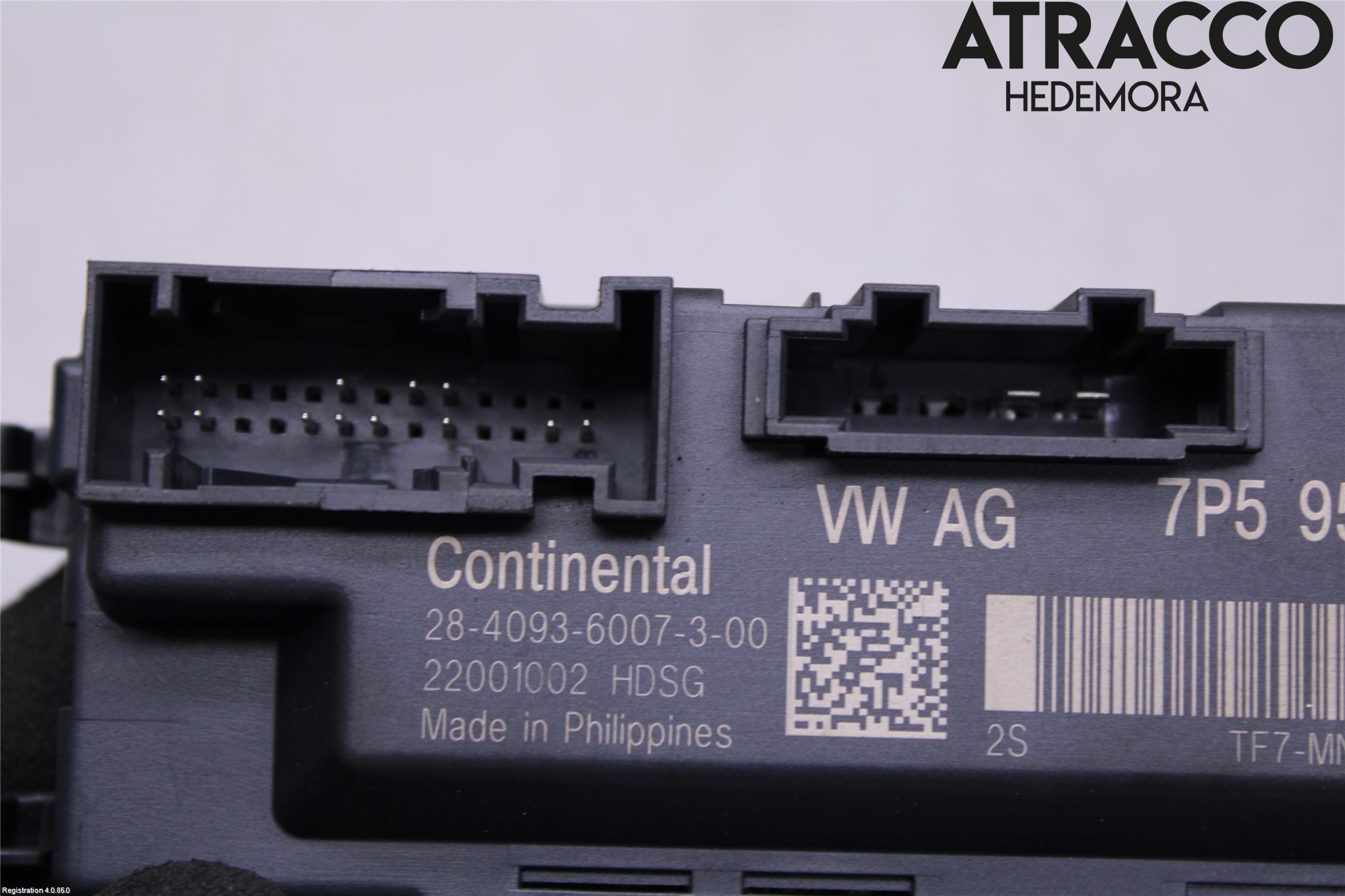 Porsche CAYENNE 03- Styrenhet Baklucka