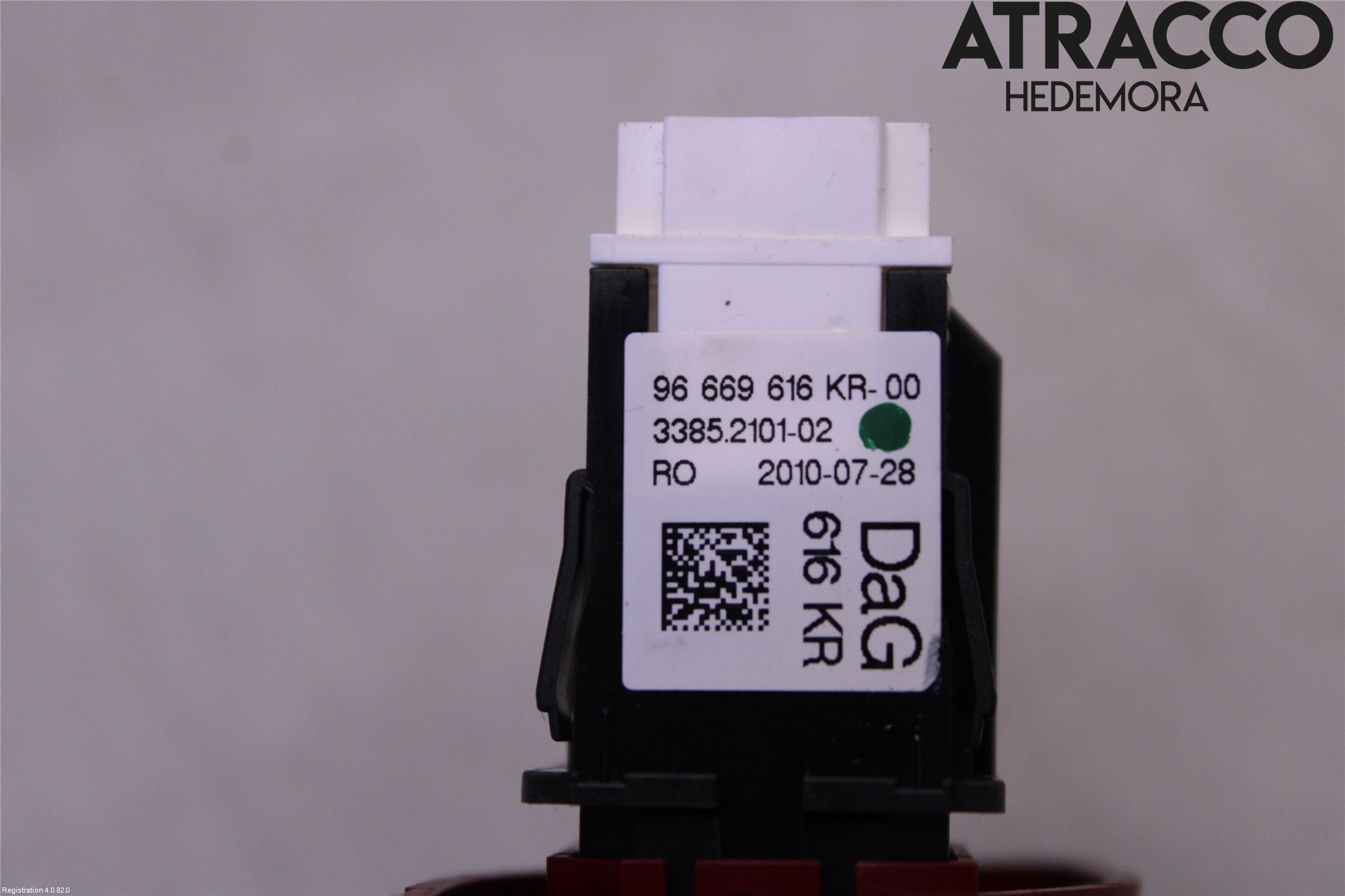 Citroen DS3 Strömställare Varnings