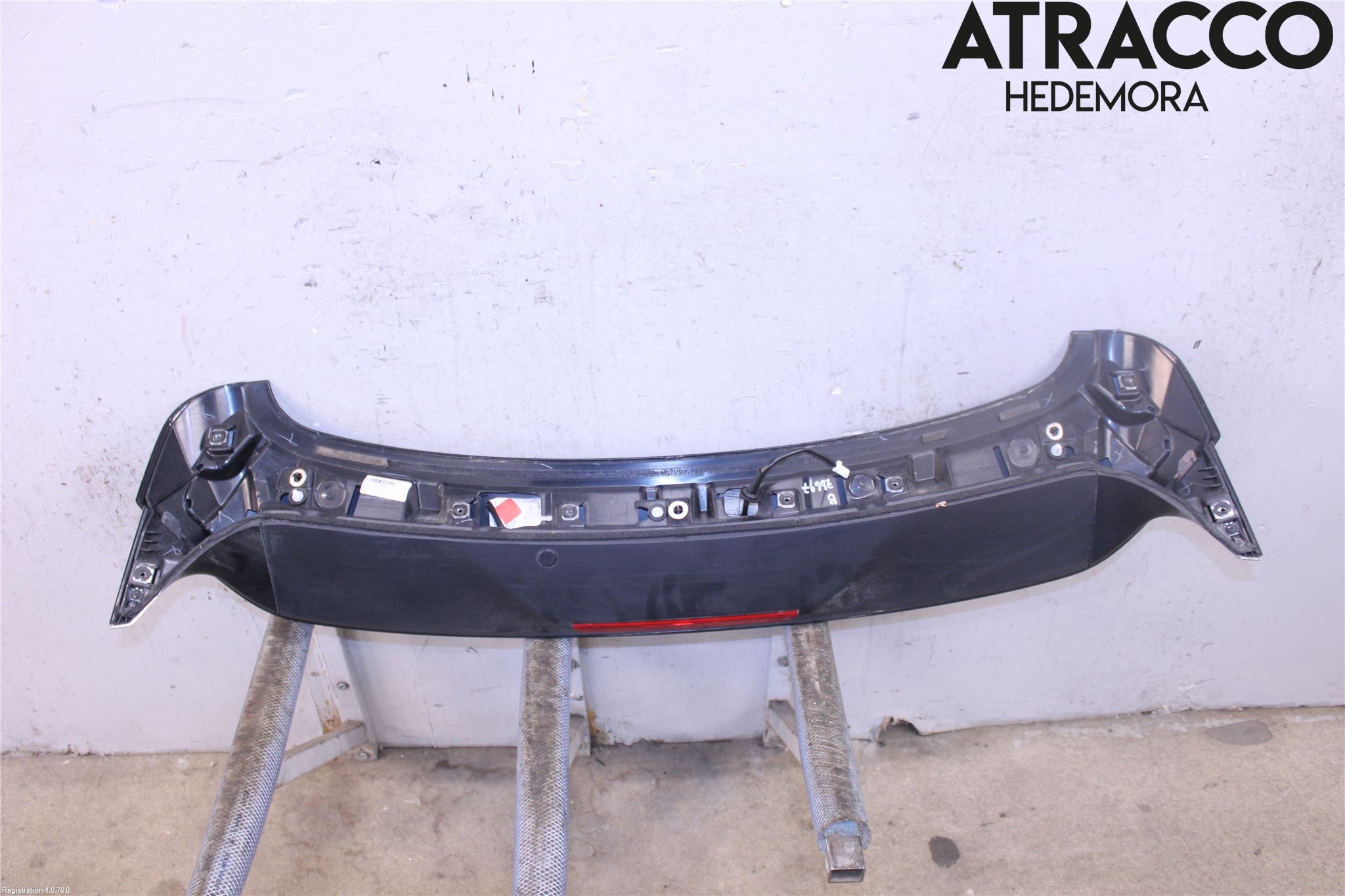 Nissan QASHQAI 14-17 Spoiler Baklucka