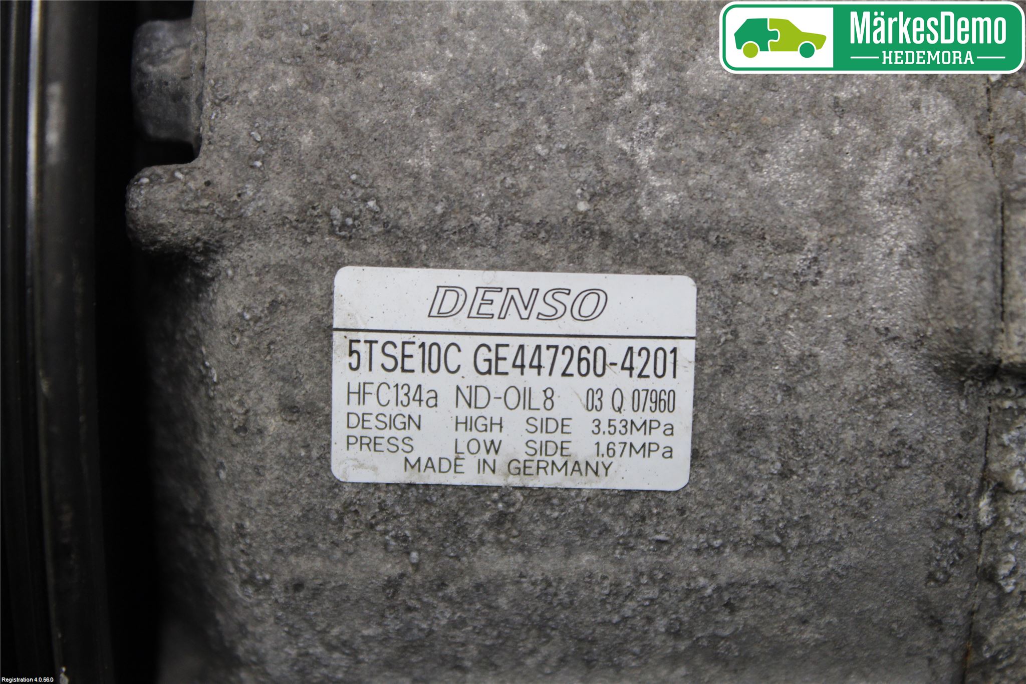 Toyota YARIS XP130 12-14 Ac Kompressor