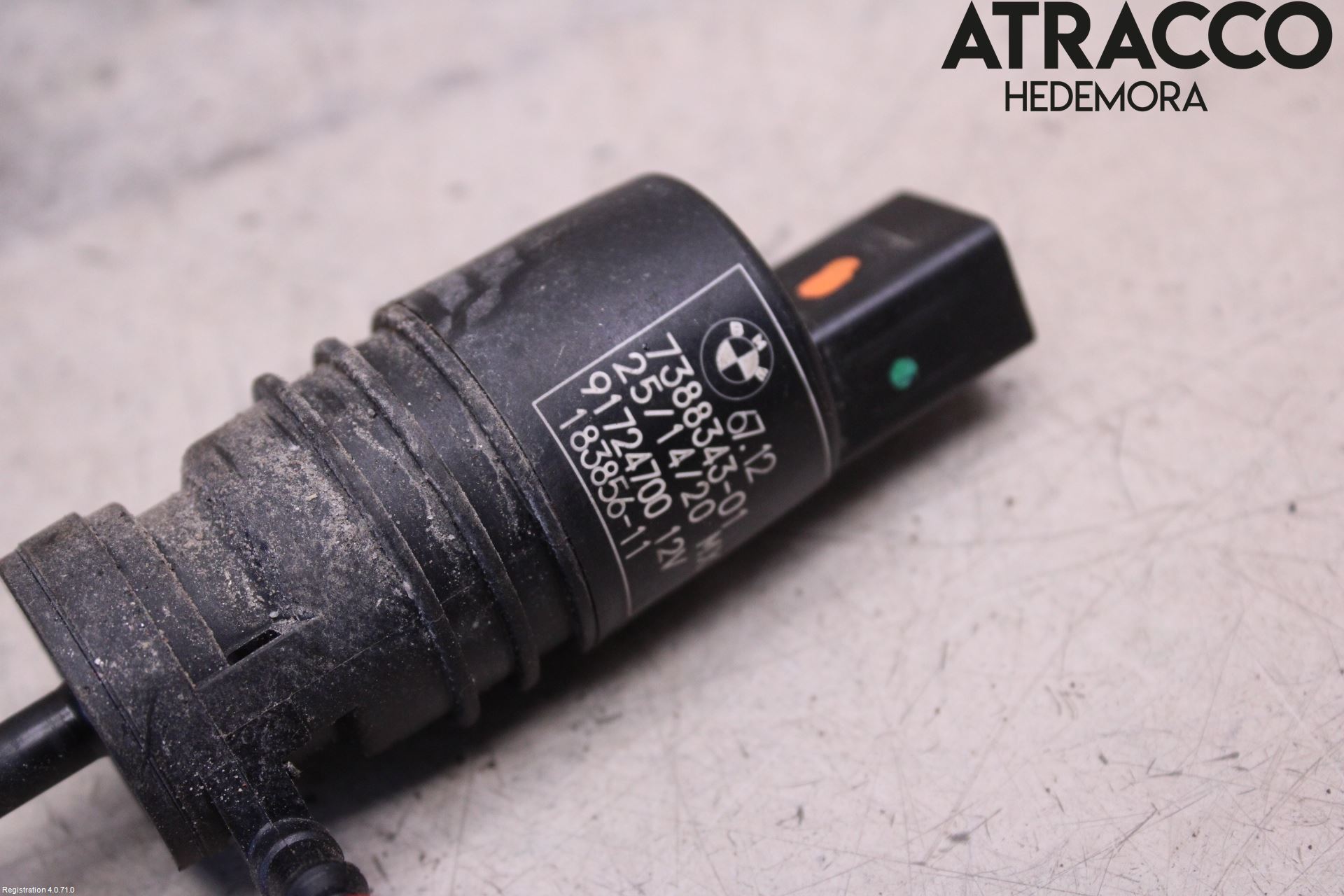BMW 5 F10/F11/F18 09-17 Spolarpump Baklucka