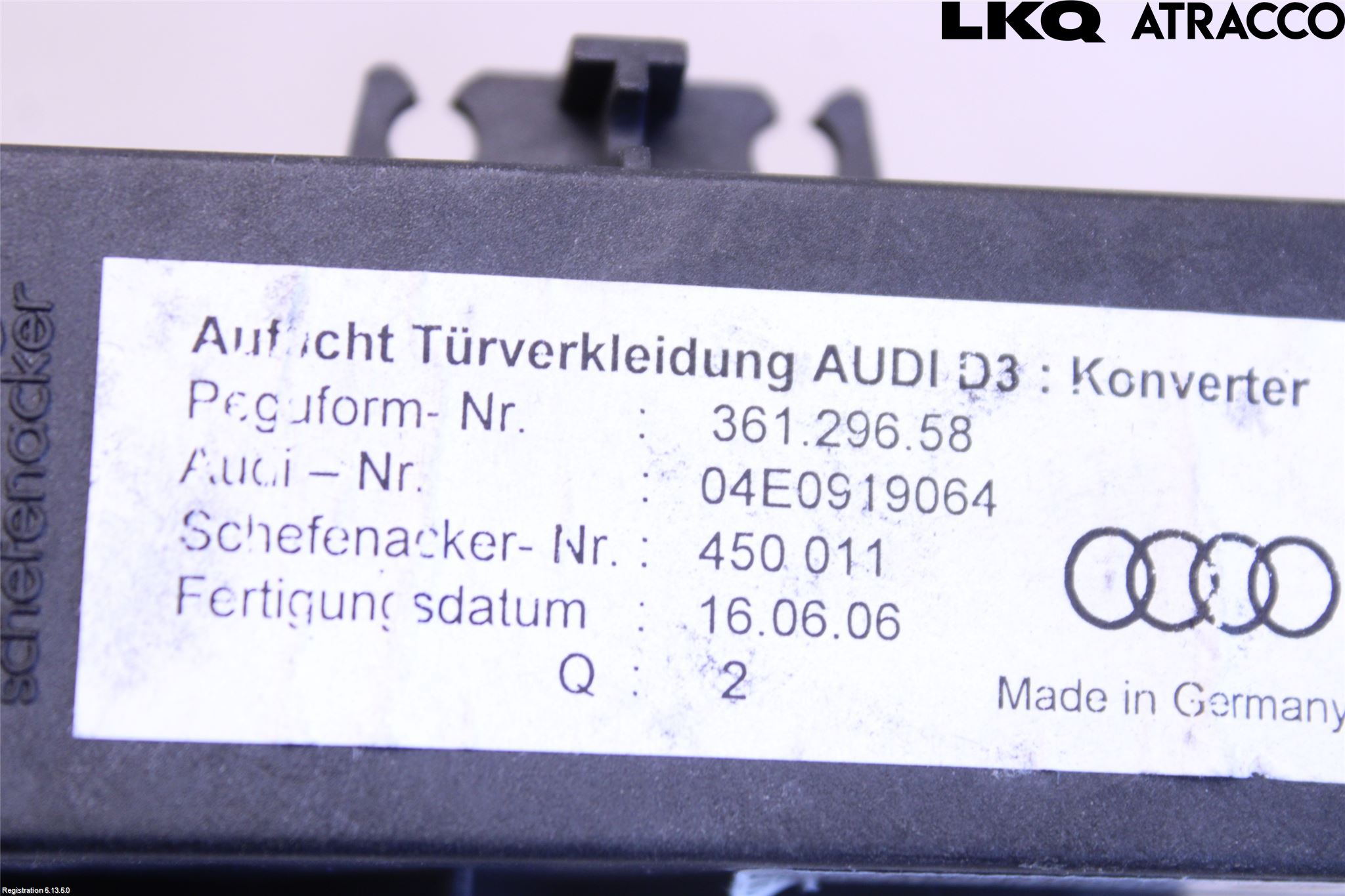 Audi A6/S6     05-11 Styrenhet Dörr
