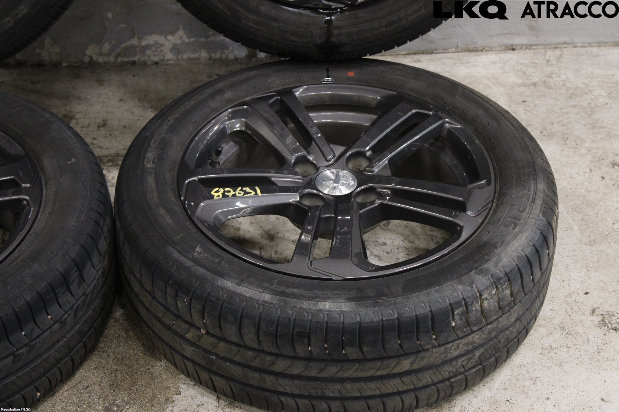 Peugeot PEUGOT 208 16-19 Sommardäck Alumfälg 4St