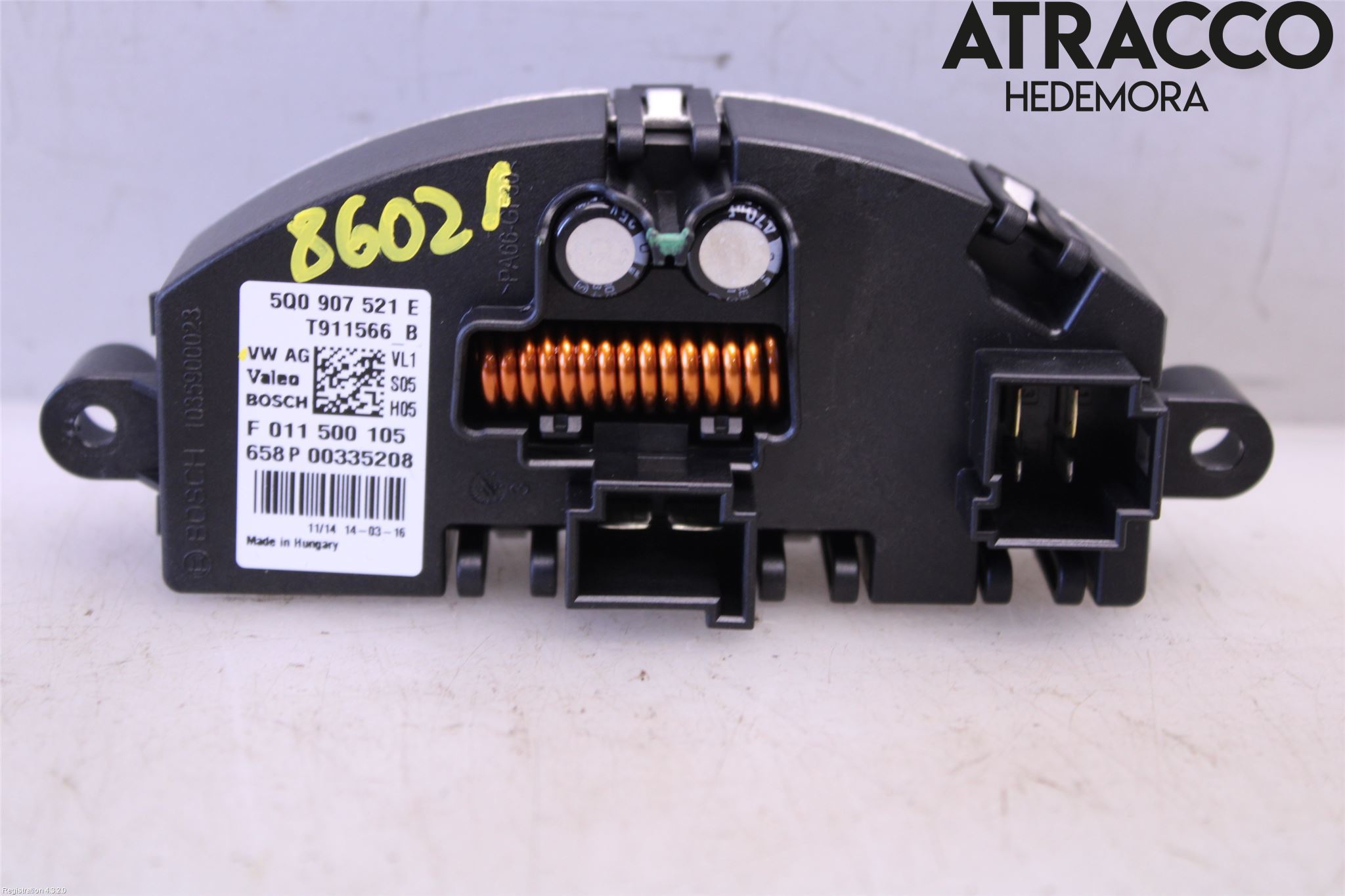 Audi A3/S3 8V 13-20 Värmefläktsmotstånd