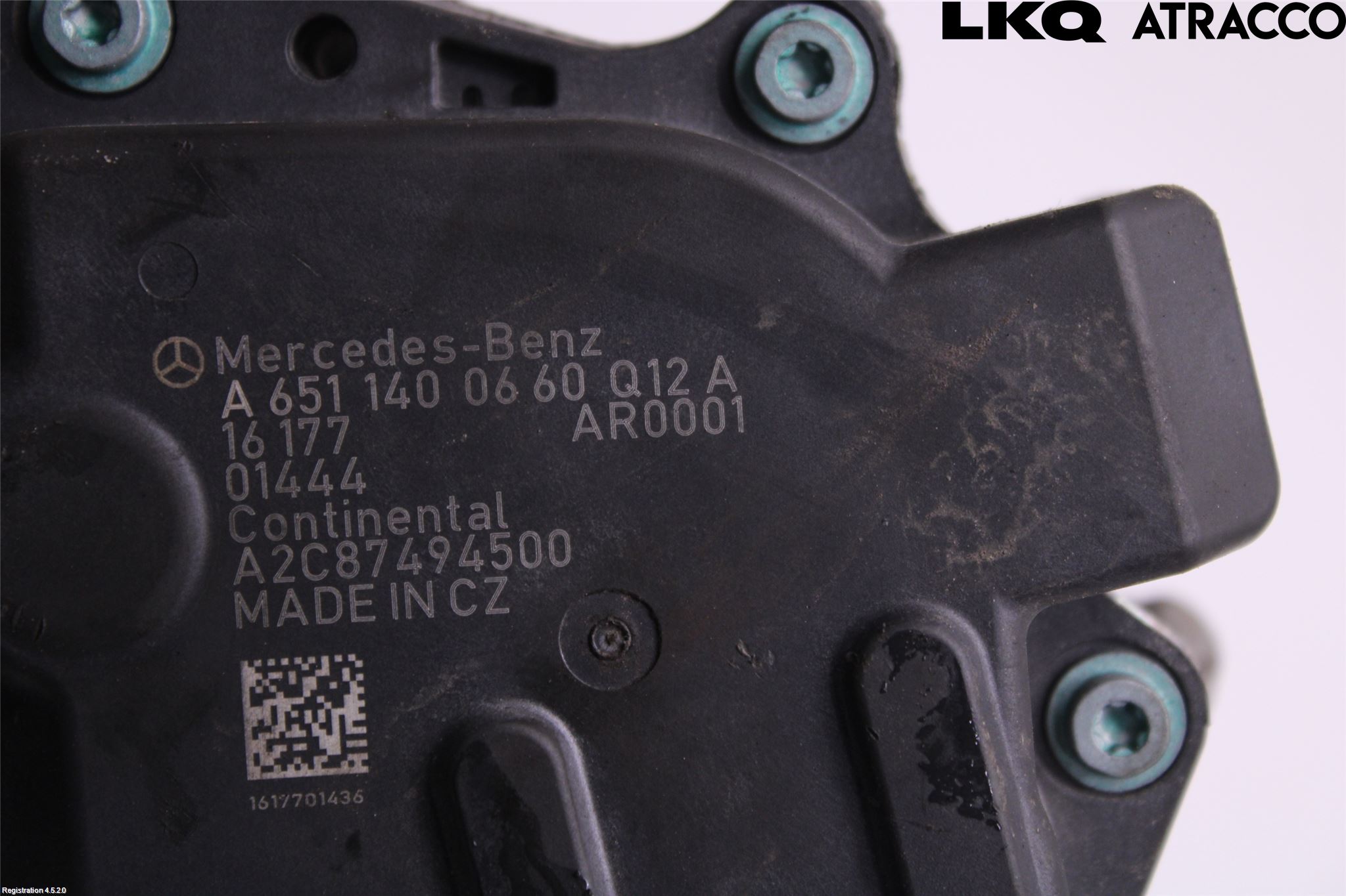 Mercedes-Benz MB CLA-KLASS (C117/X117) 13-19 Egr Ventil