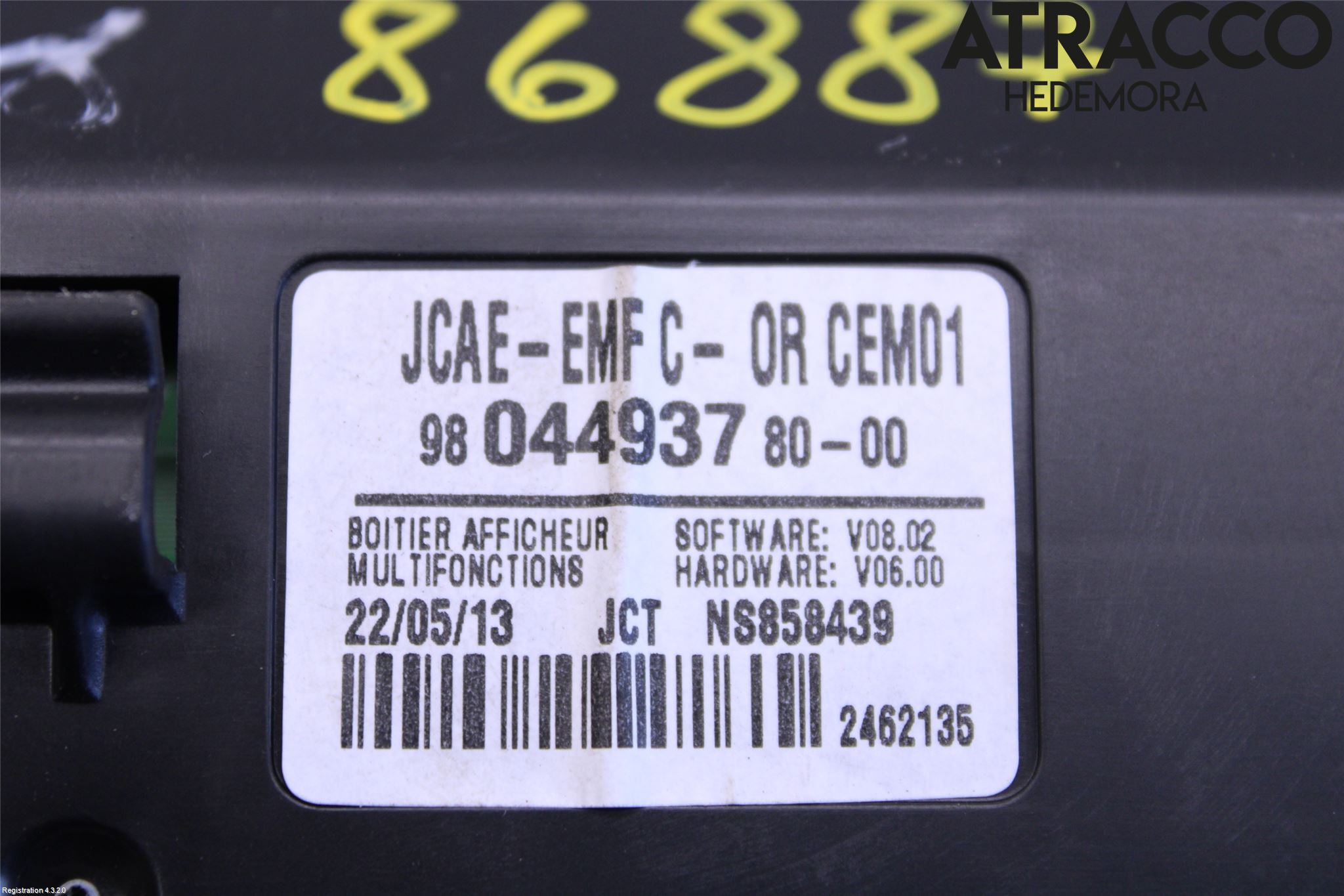 Citroen C4 II 11-18 Multifunktionsdisplay