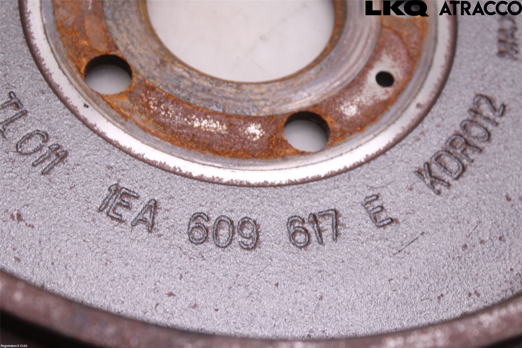 Volkswagen VW ID.4 21- Bromstrumma Bak