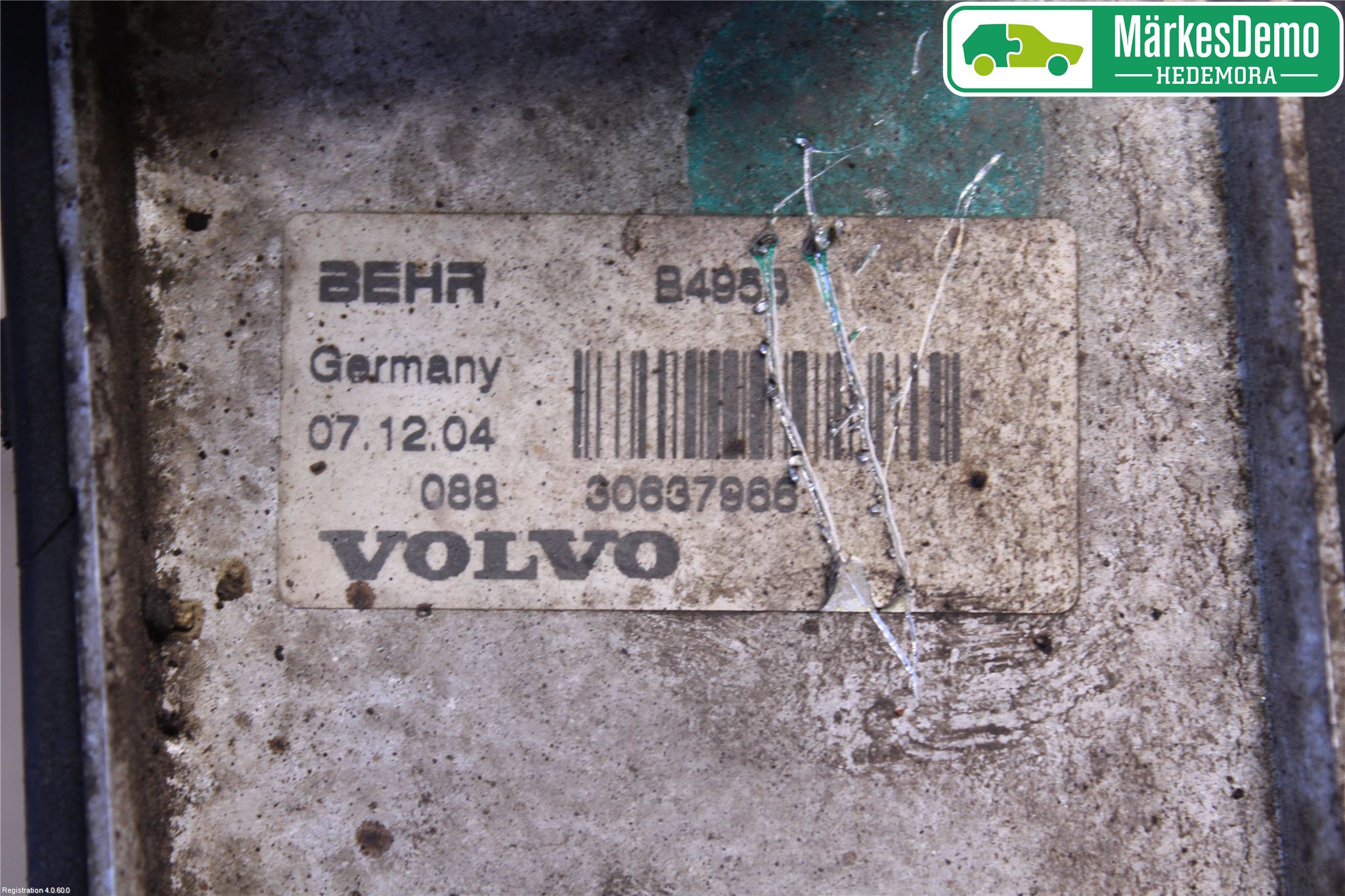 Volvo S40 04-07 Oljekylare Motor