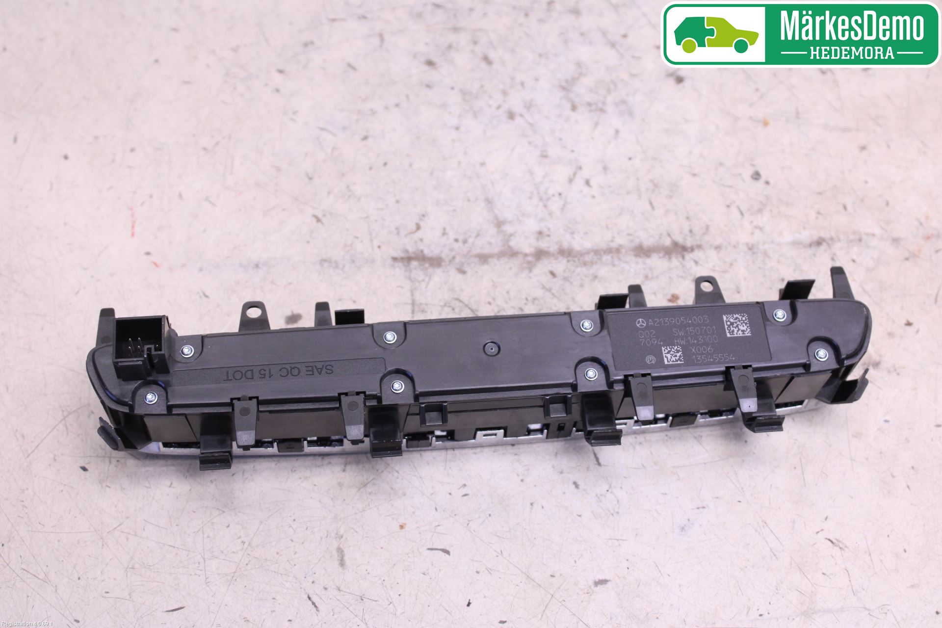 Mercedes-Benz MB E-KLASS (W213) 16-23 Strömställare Varnings
