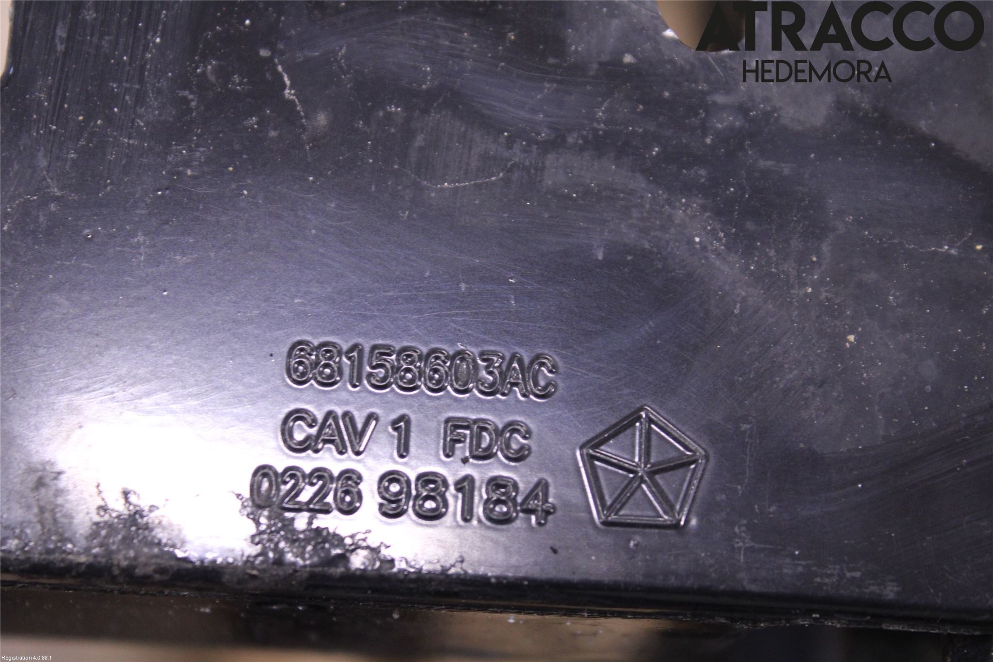 Fiat 500 07- Batterilåda-Fäste-Hållare