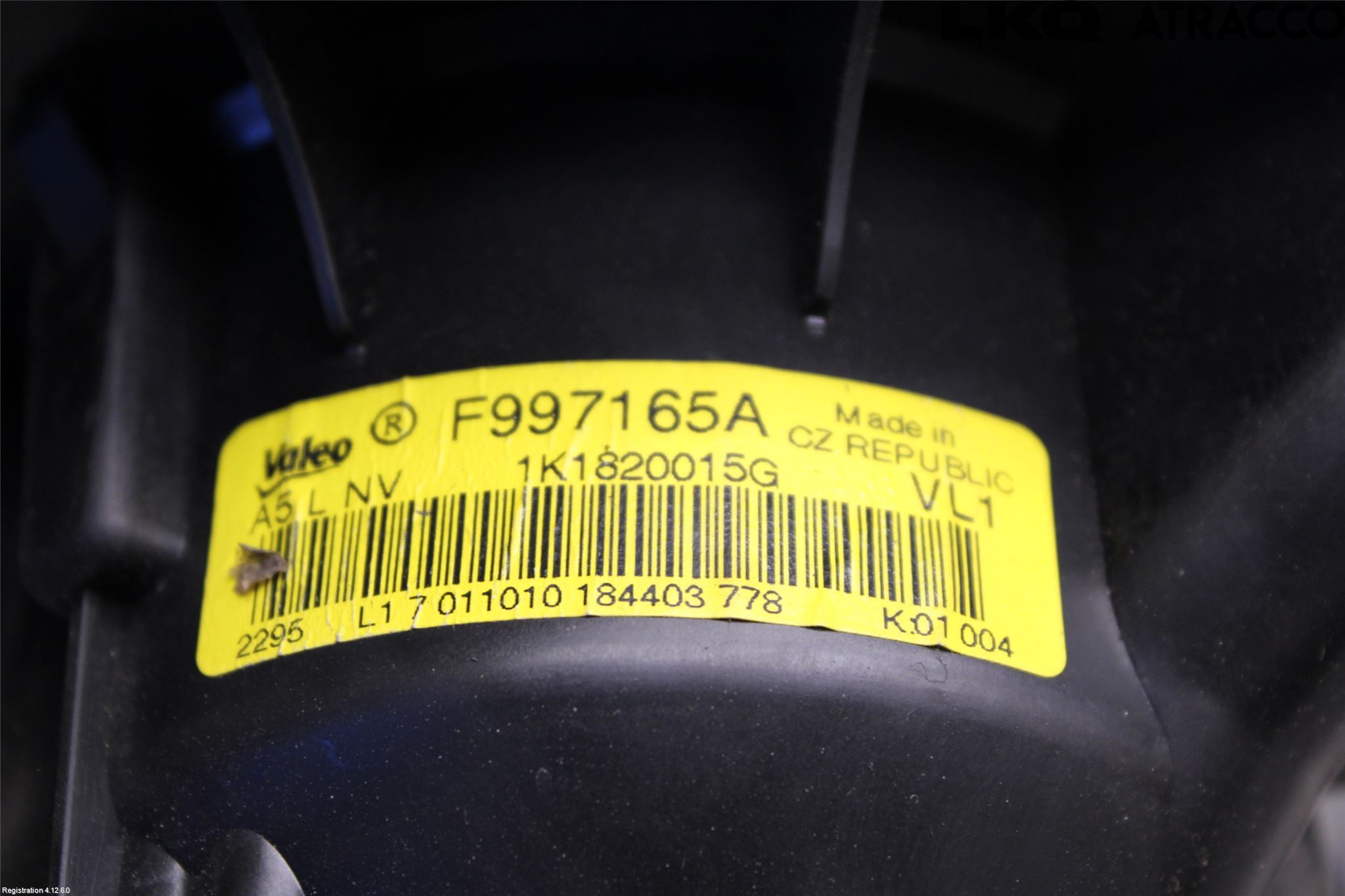 Audi A3/S3 05-13 Ac Värmefläkt