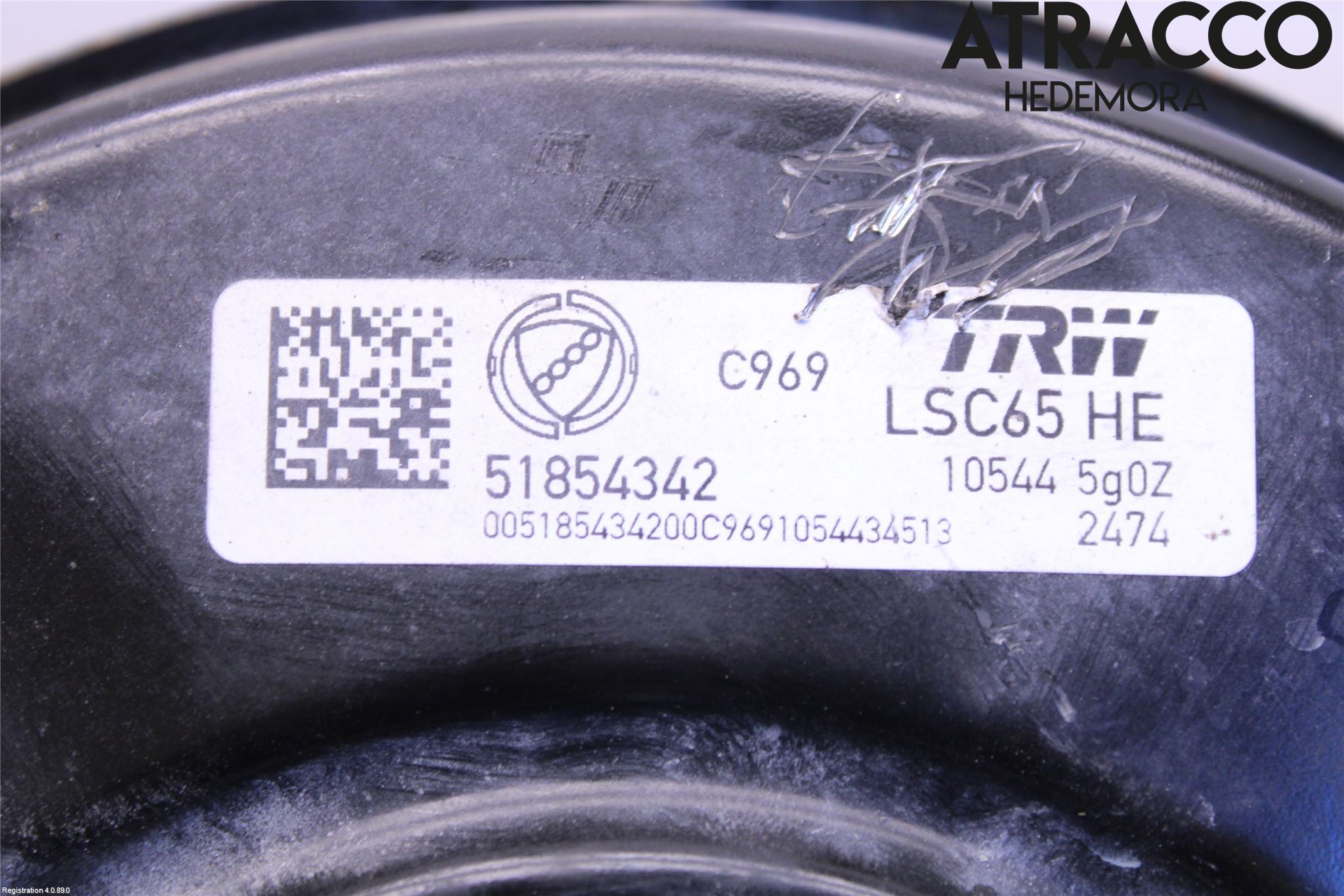 Fiat PANDA 12- Bromsservo