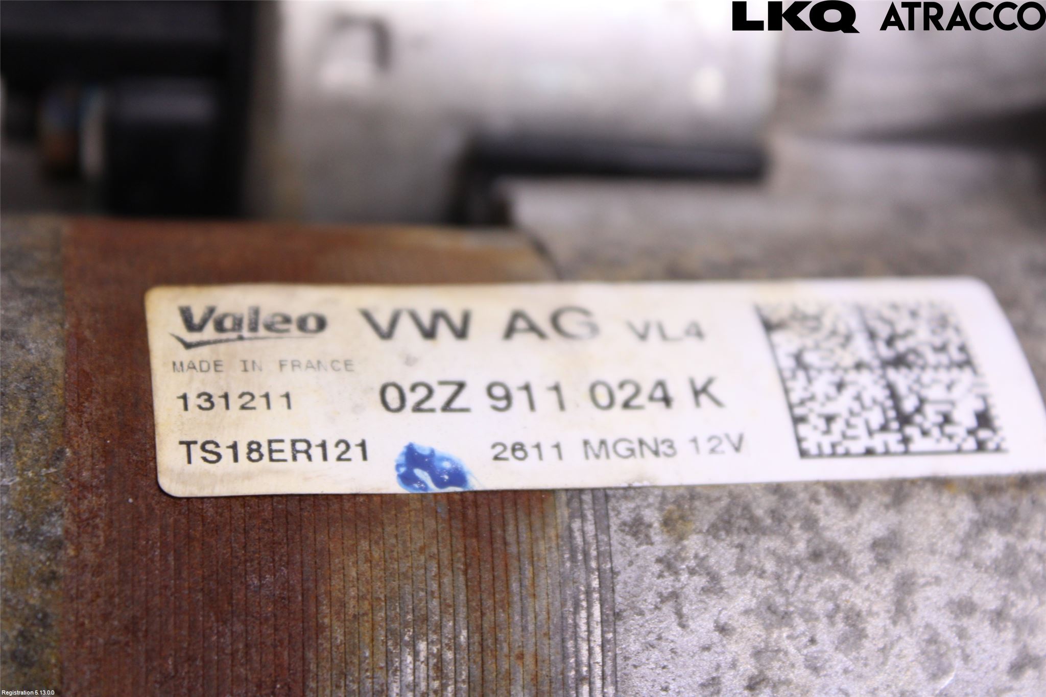 Volkswagen VW CADDY 11-15 Startmotor Diesel