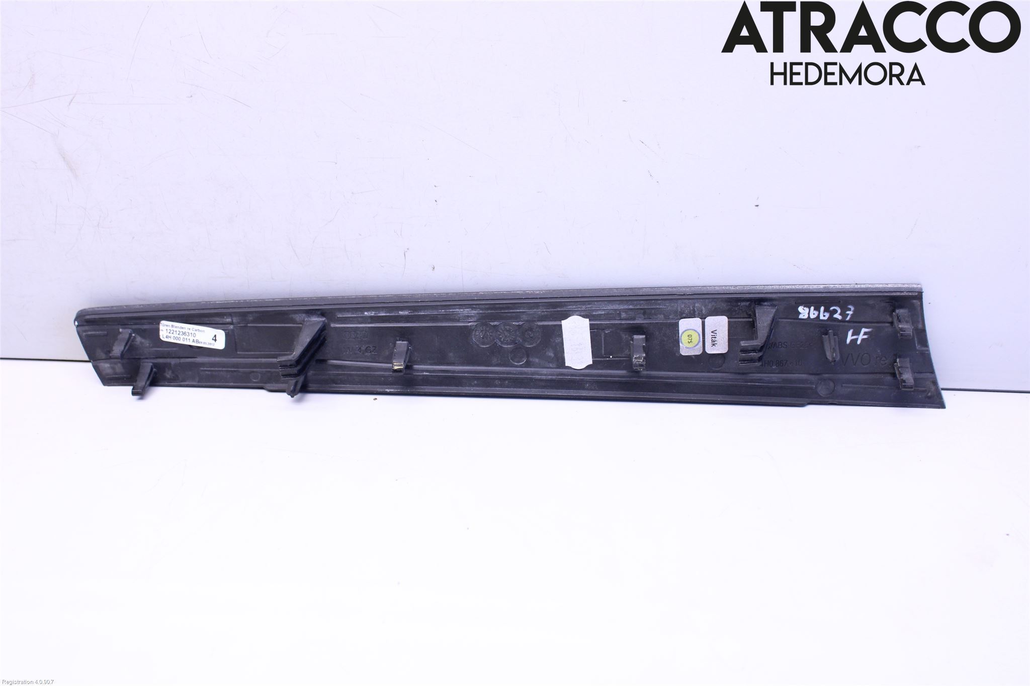 Audi A8/S8 4H 10-17 Dörr Dekorlist Fram Hö