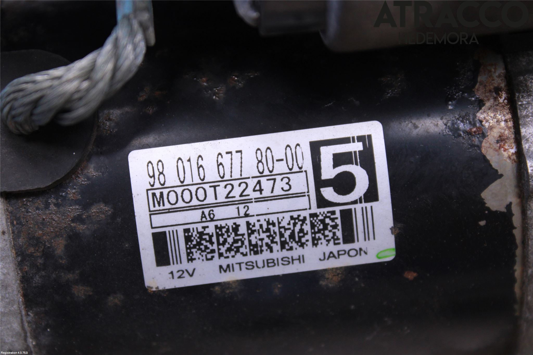 Citroen C4 GRAND PICASSO 14-18 Startmotor Diesel