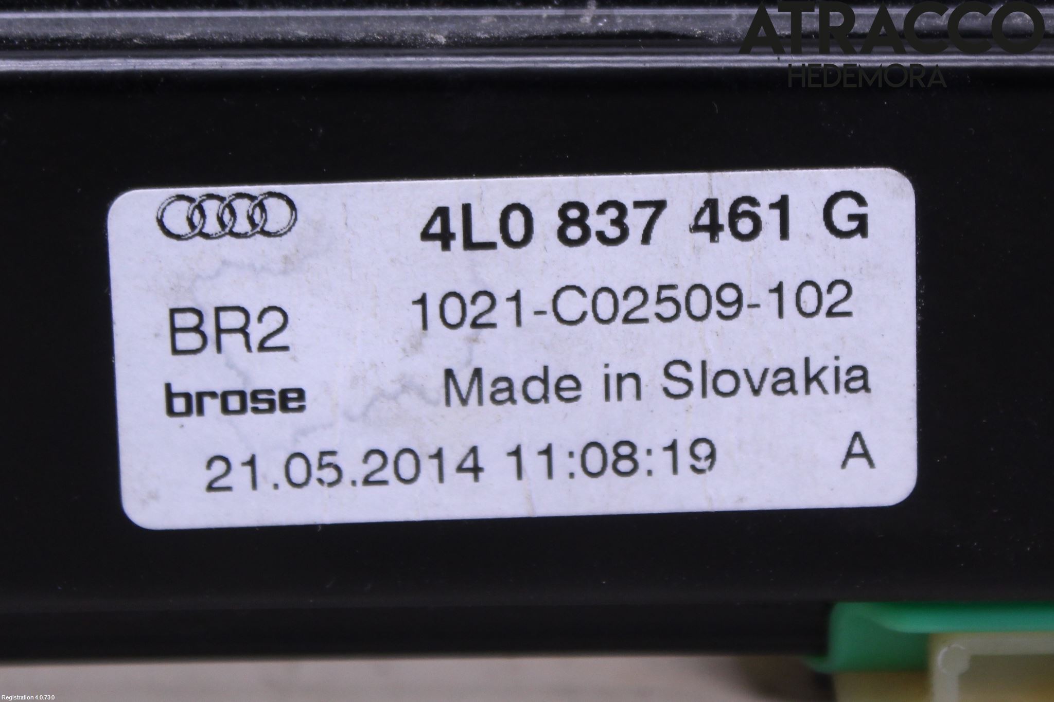 Audi Q7/SQ7 Fönsterhiss El Kompl