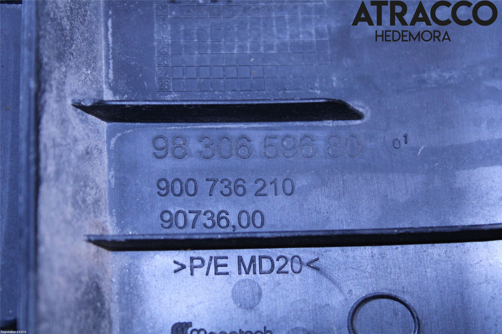 Citroen C4/E-C4 C4X/E-C4X III 21- Dörr Dekorlist Bak Vä