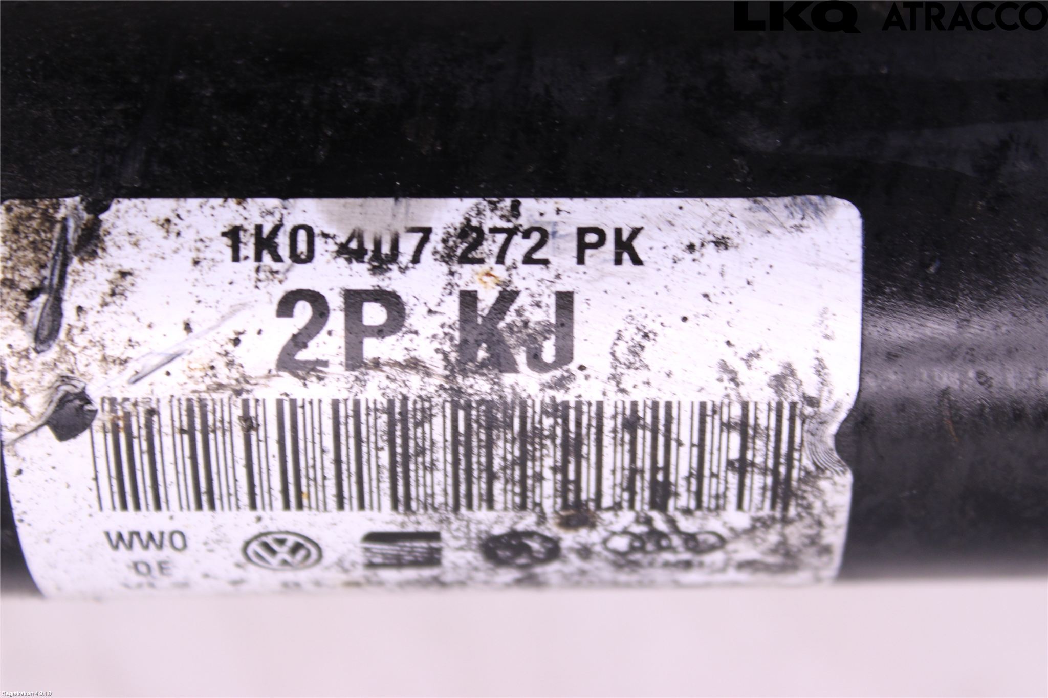 Volkswagen VW PASSAT 11-14 Drivaxel Fram Höger