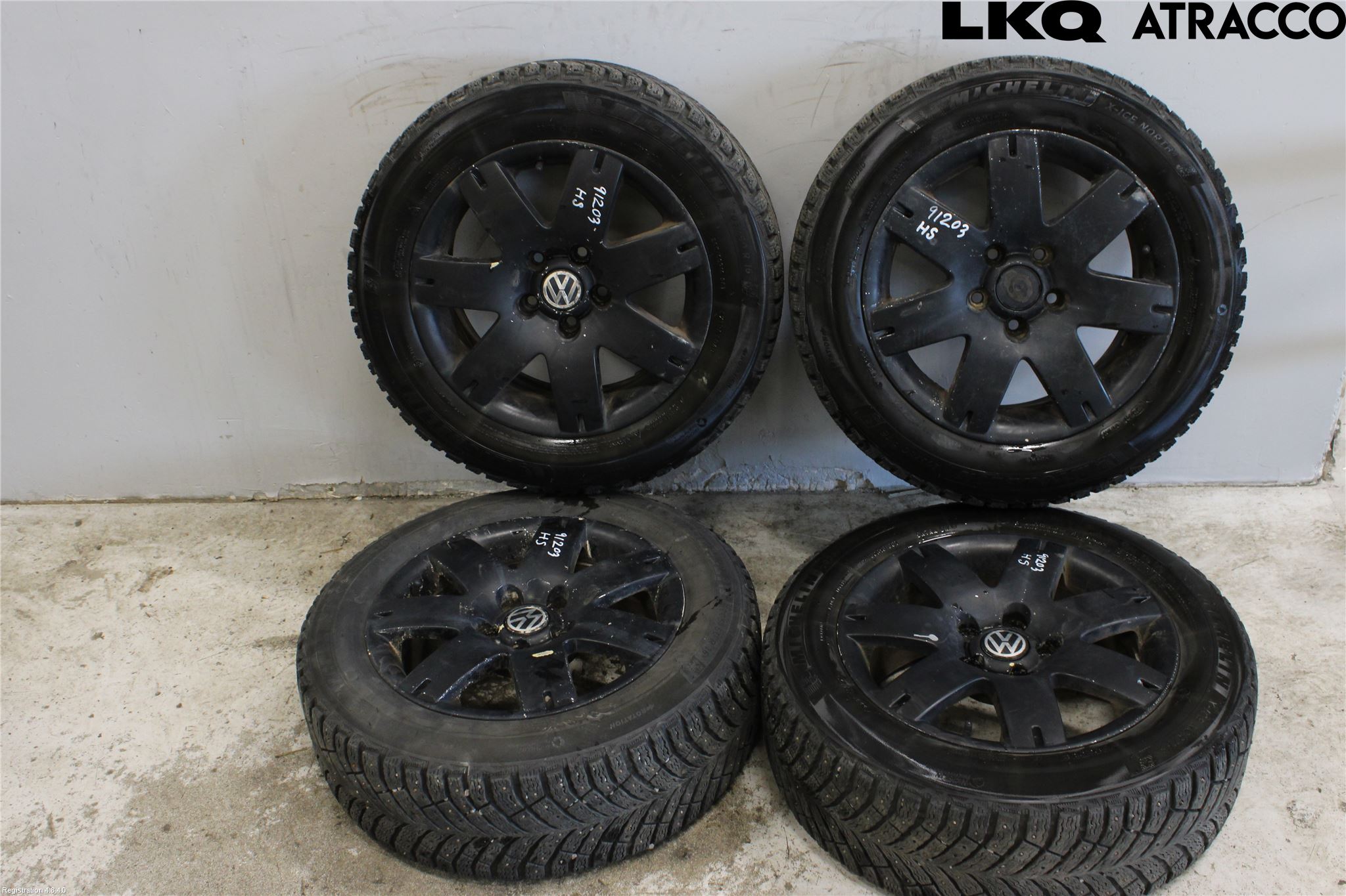 Audi A4/S4 05-07 Vinterdäck Alumfälg 4St