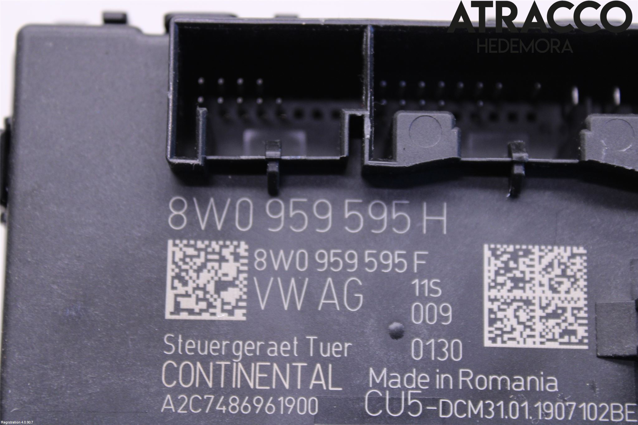 Audi A4/S4 B9 20- Styrenhet Dörr