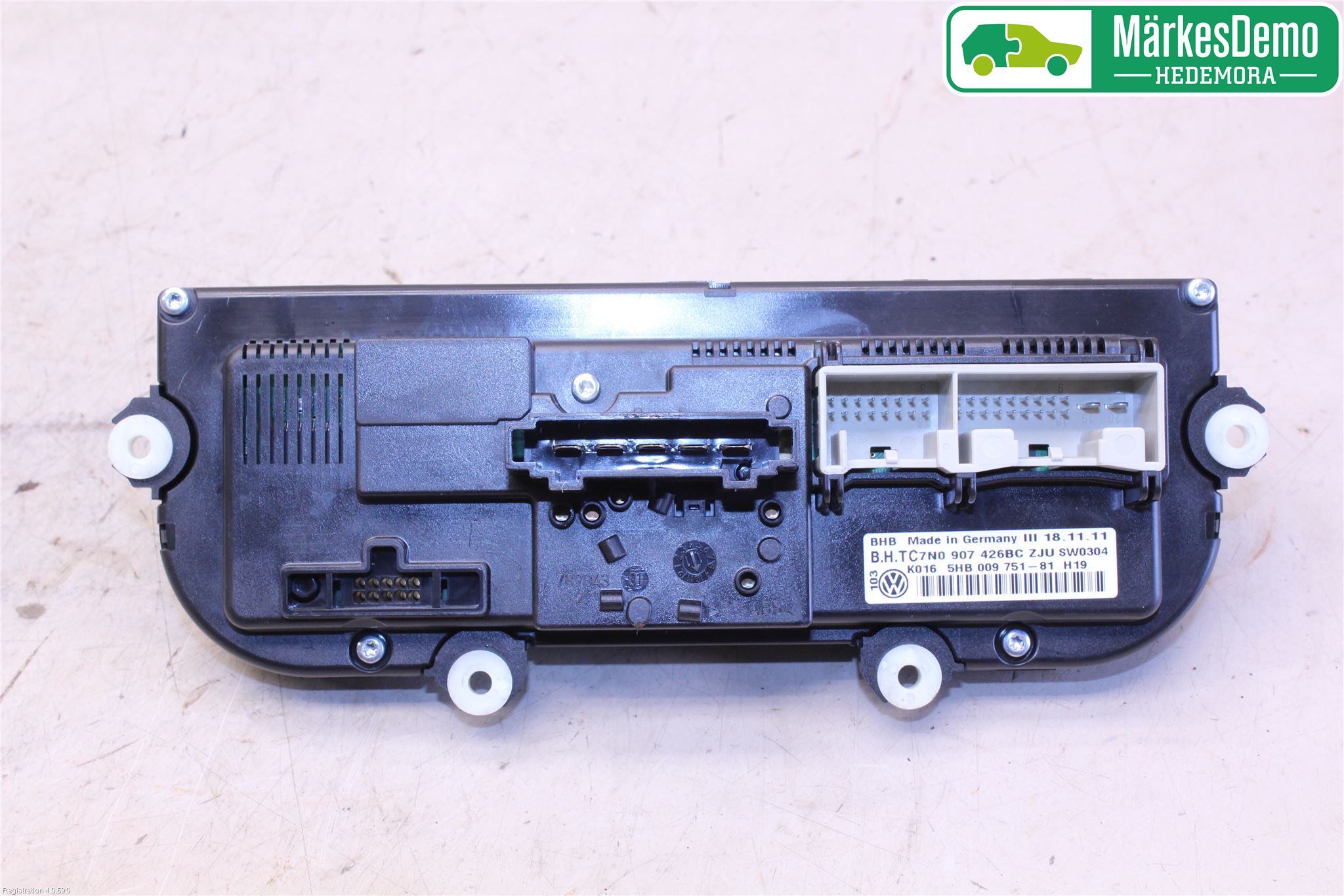 Volkswagen VW CADDY 11-15 Ac Styrenhet Ac Manöveren