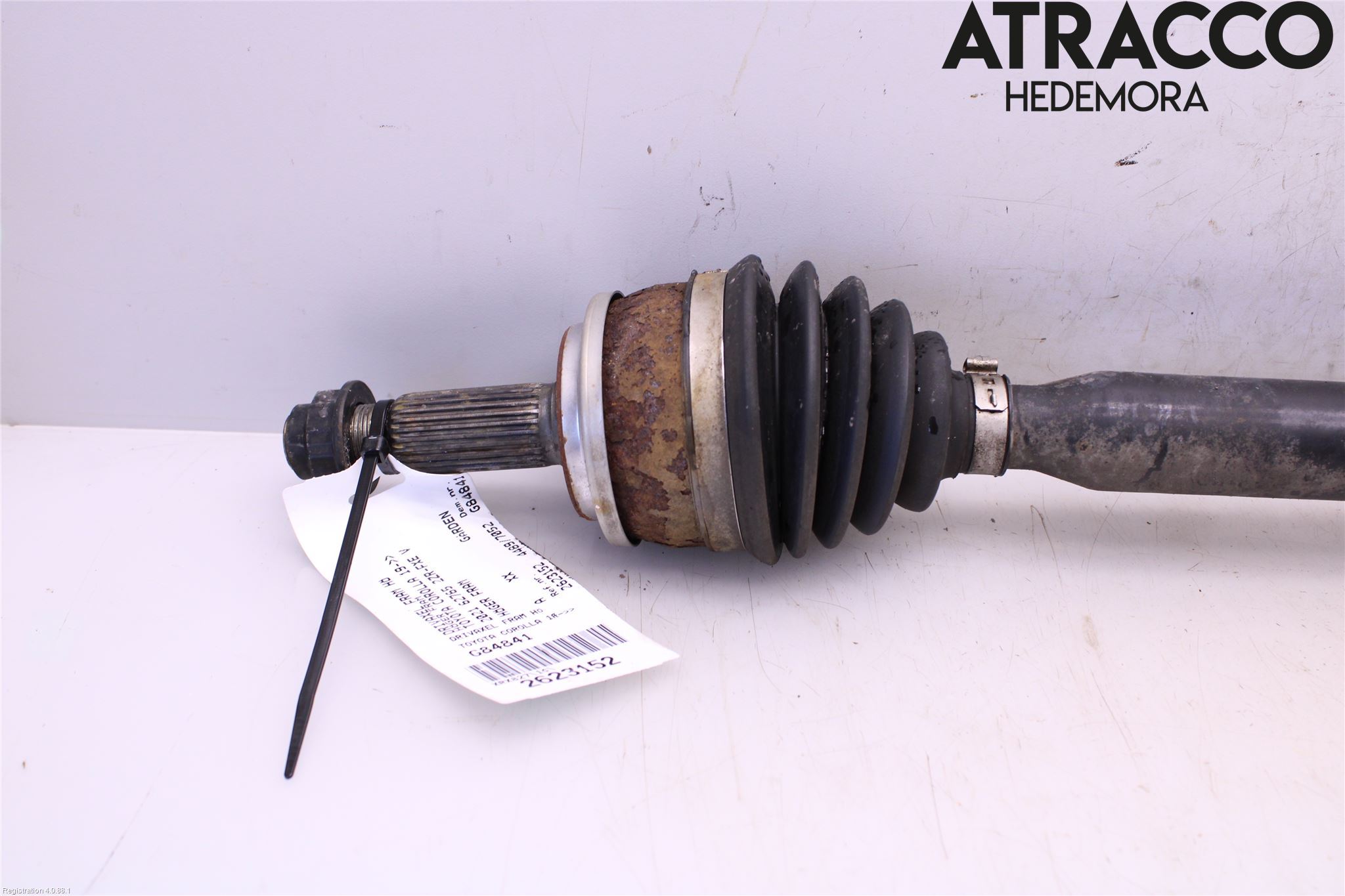 Toyota COROLLA 19- Drivaxel Fram Höger