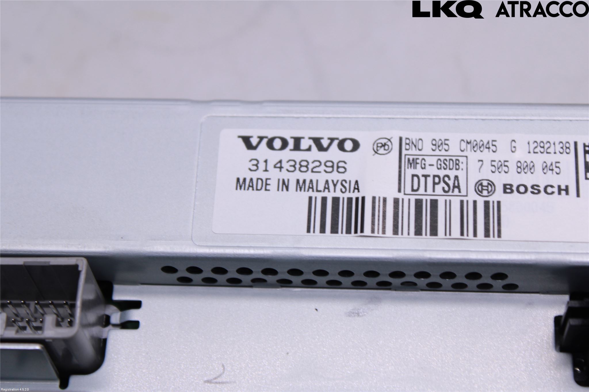Volvo V40 12-19 Multifunktionsdisplay