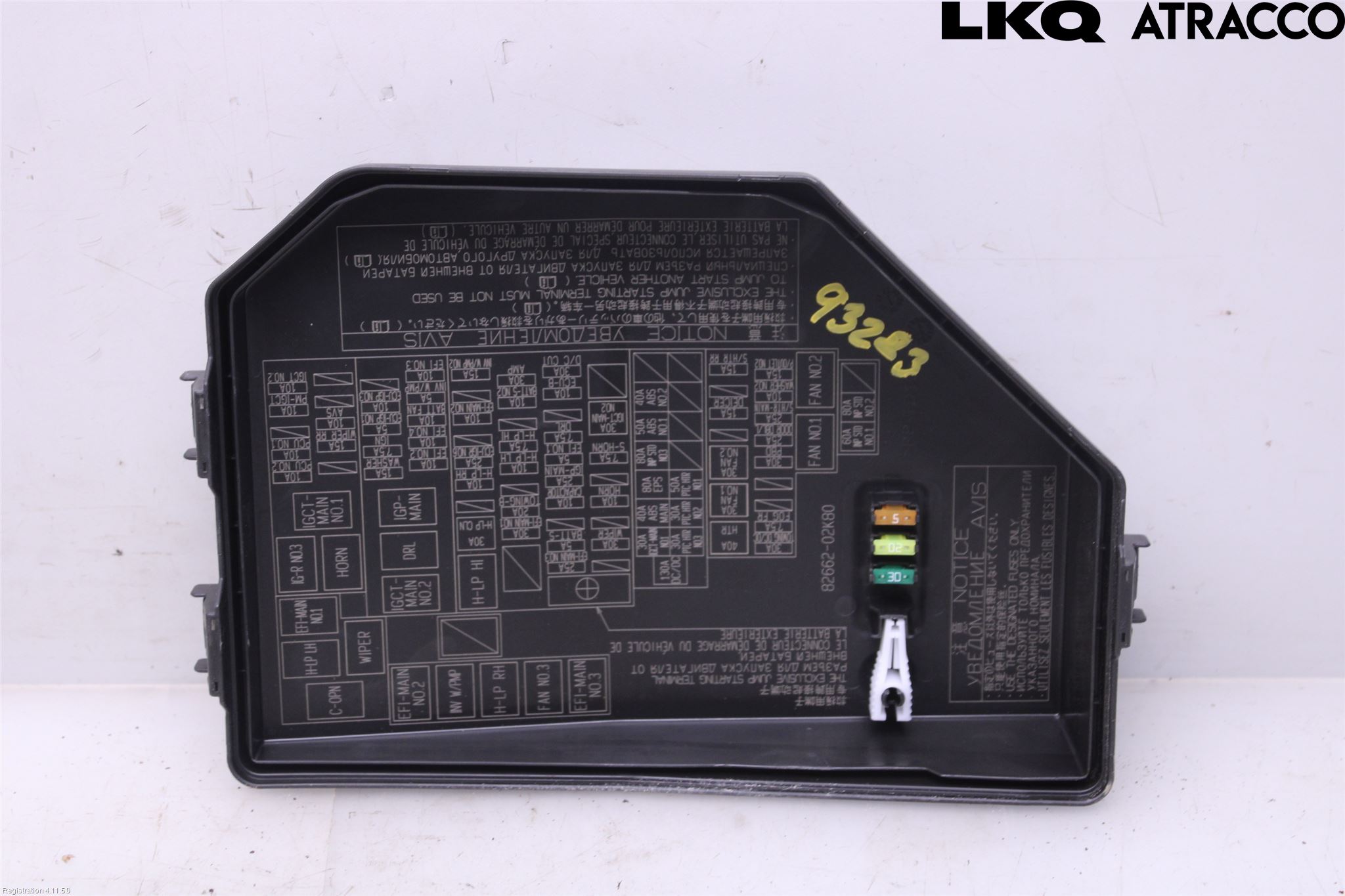 Toyota COROLLA 19- Säkringsdosa-Elcentral Lock