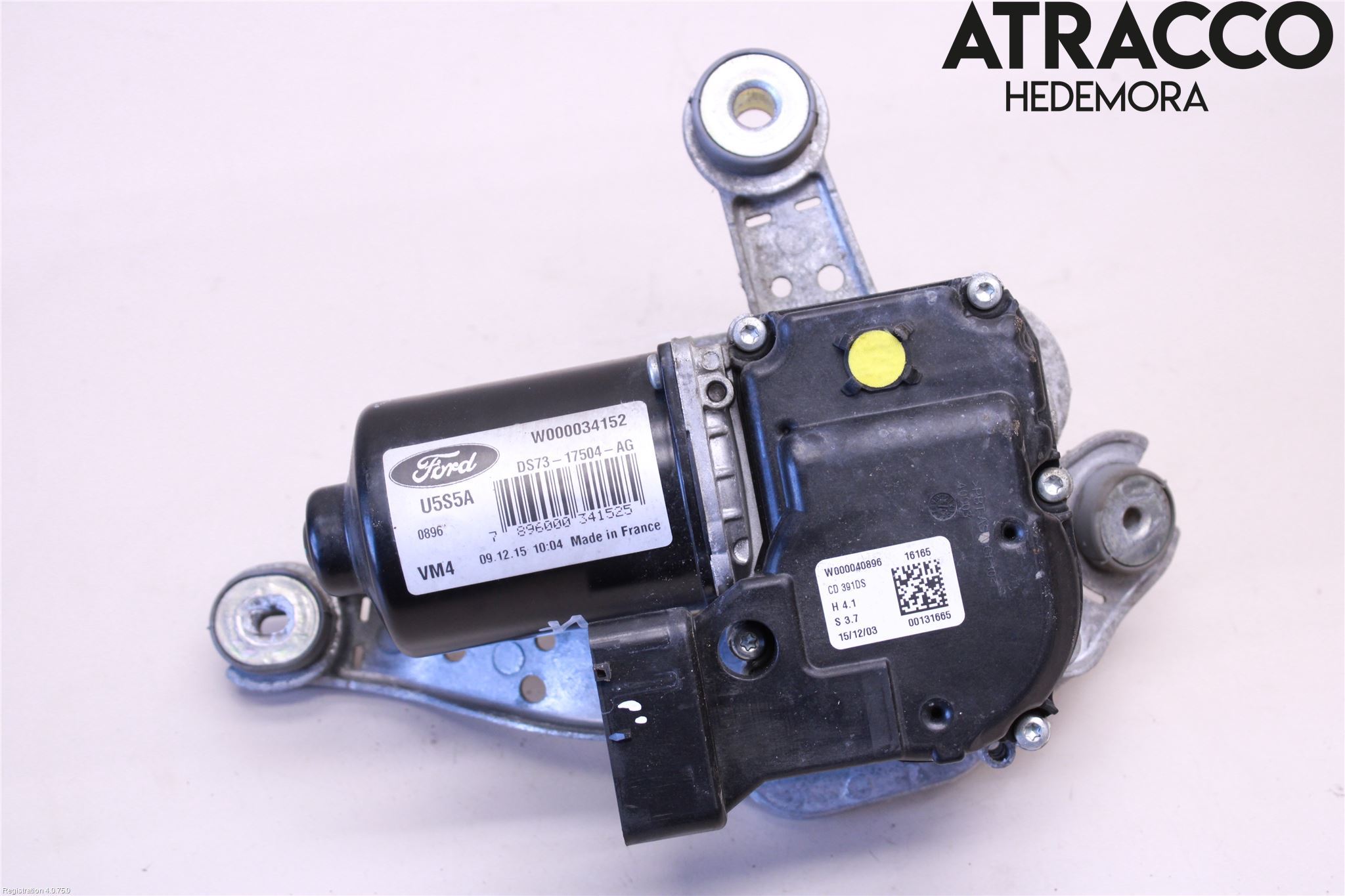 Ford MONDEO 15-22 Torkarmotor Vindruta