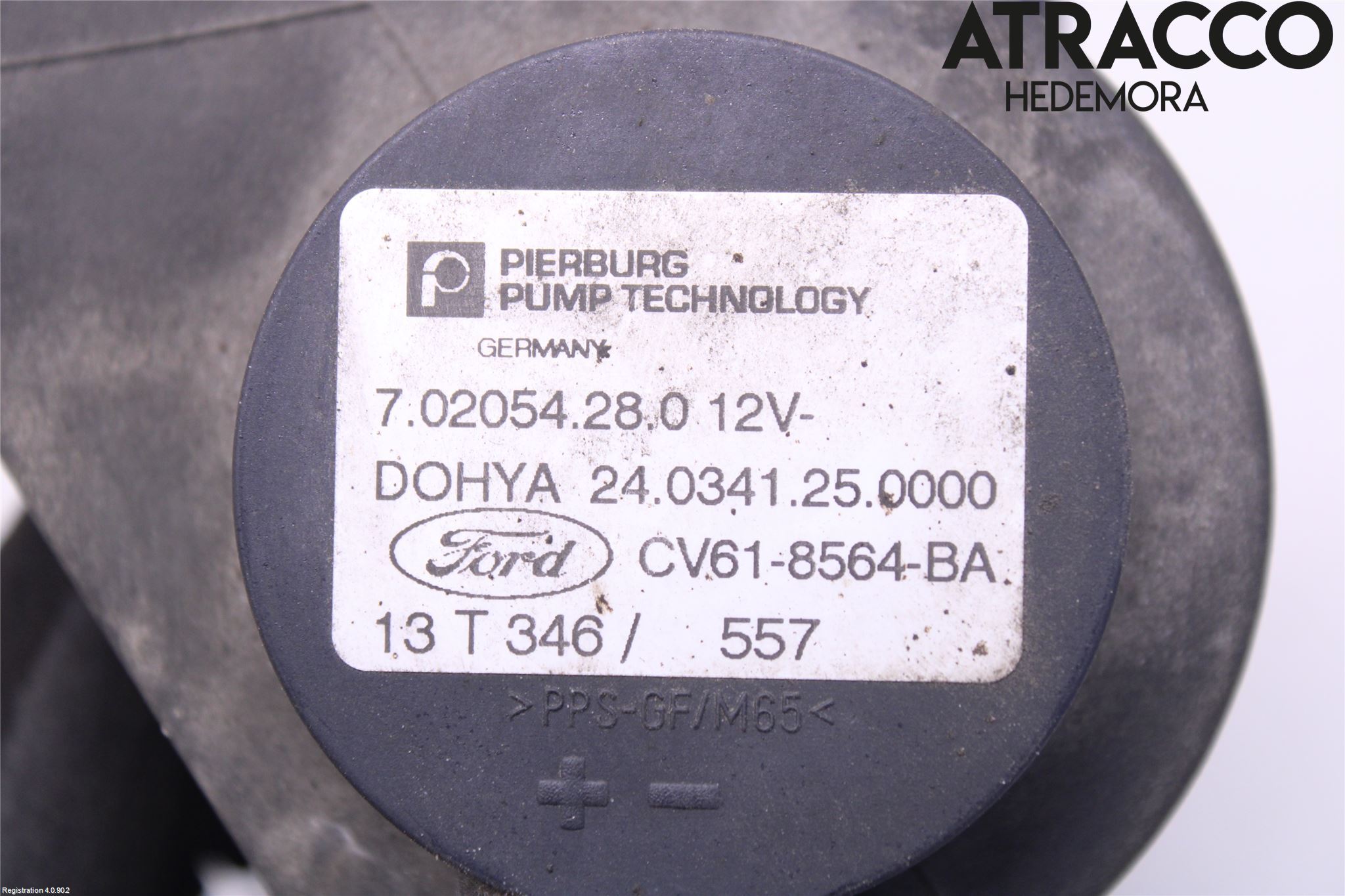 Ford FOCUS 11-14 Värme Cirkulationspump