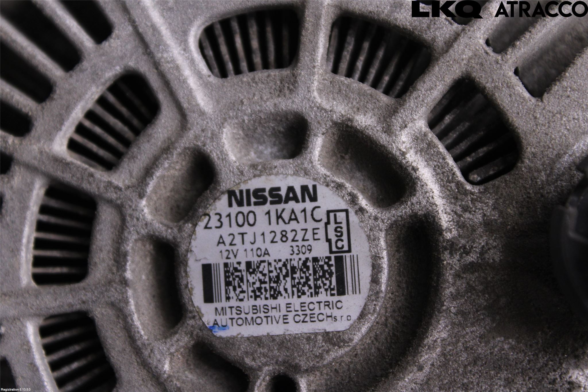 Nissan QASHQAI 10-14 Generator