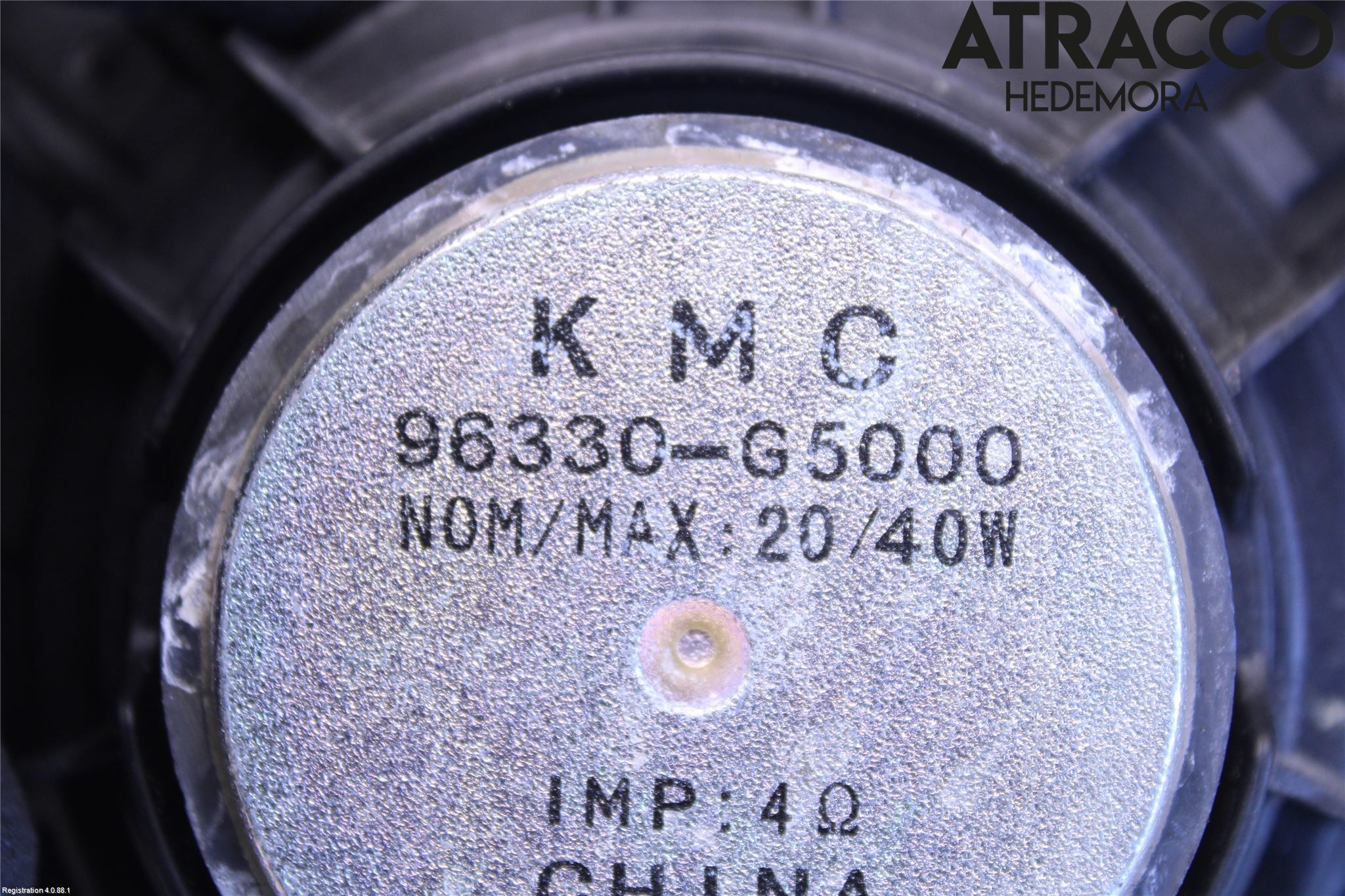 Kia NIRO (DE) 17-22 Högtalare