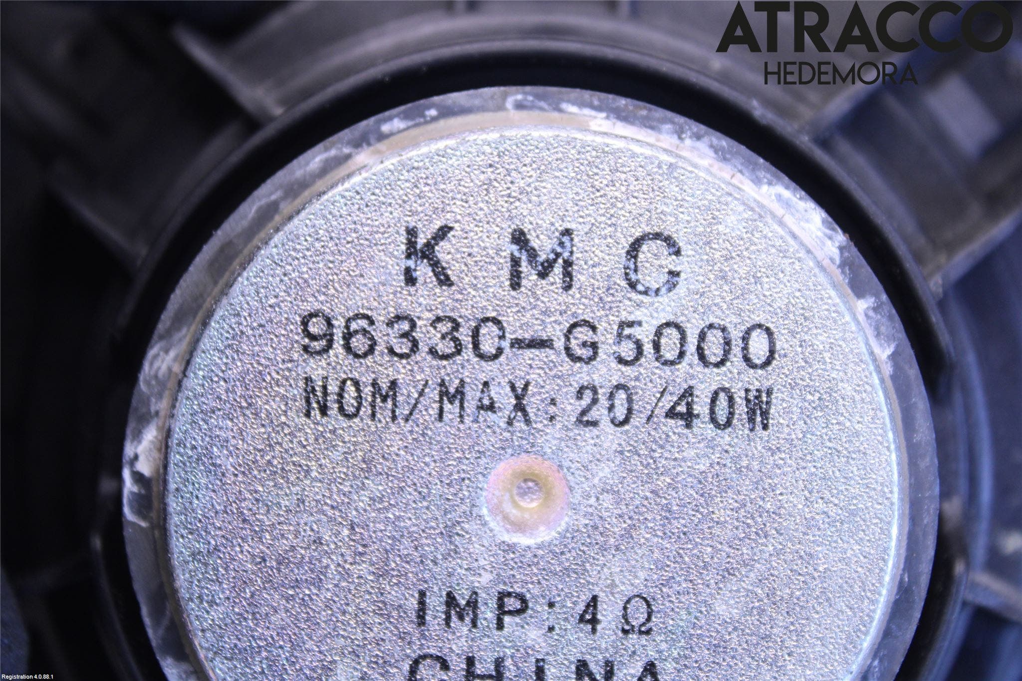 Kia NIRO (DE) 17-22 Högtalare