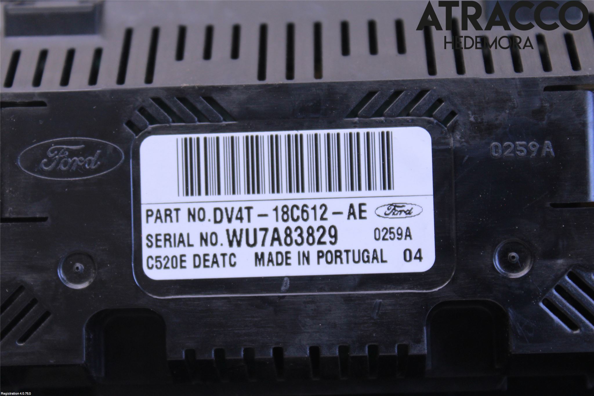 Ford KUGA 13-16 Ac Styrenhet Ac Manöveren