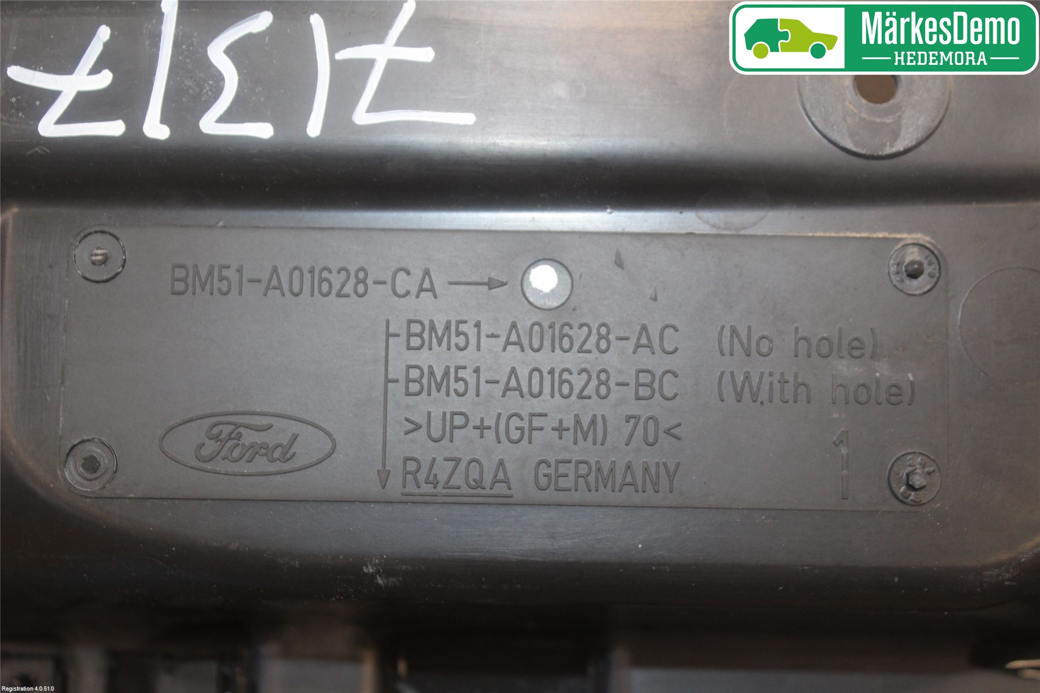 Ford FOCUS 11-14 Torpedplåt-Torpedplast