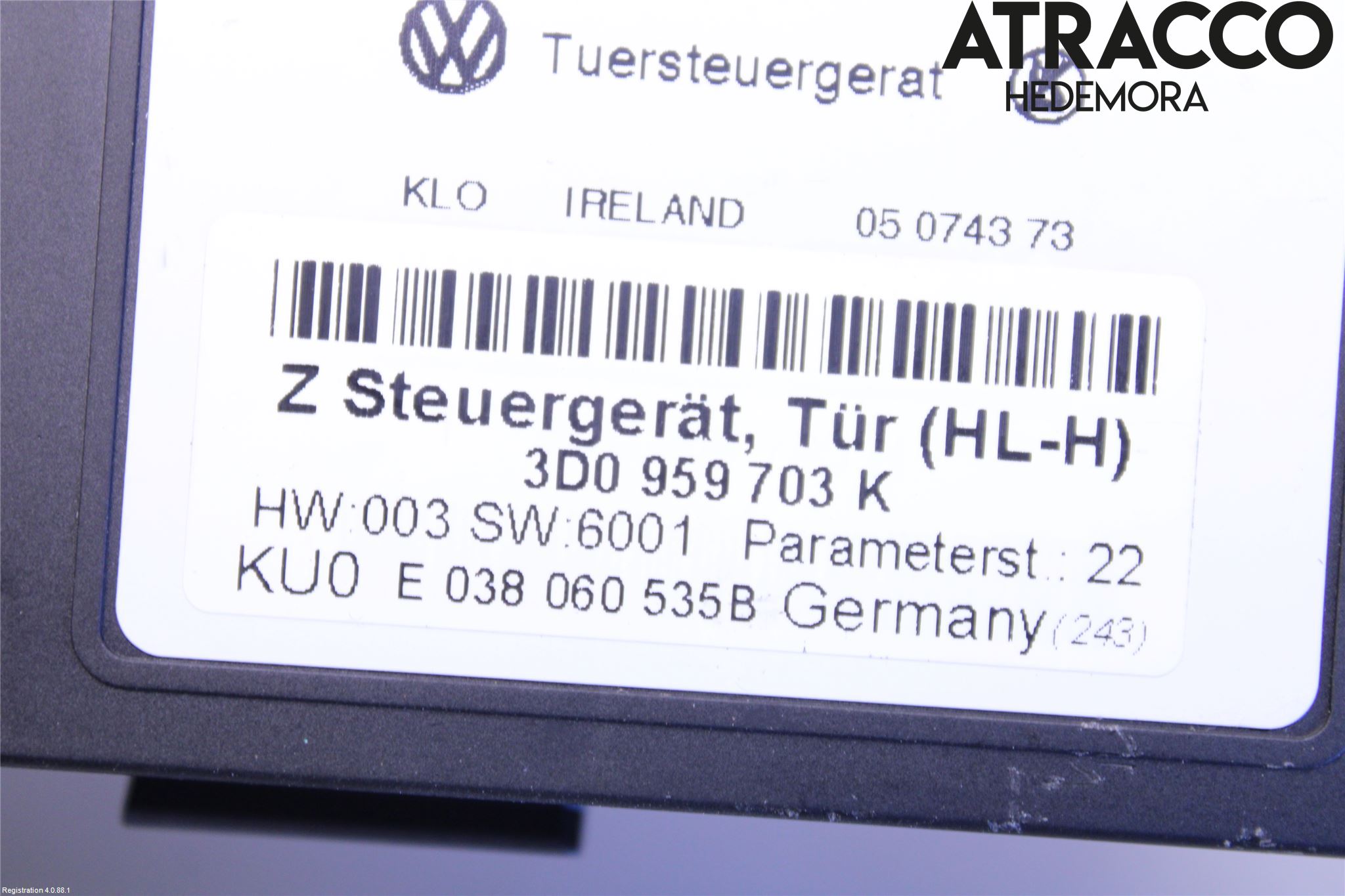 Volkswagen VW PHAETON Fönsterhissmotor