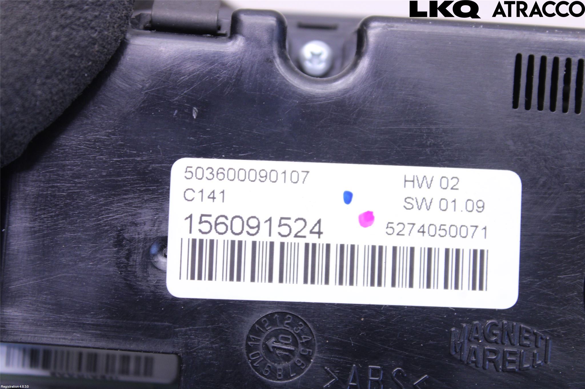 Alfa GIULIETTA Ac Styrenhet Ac Manöveren