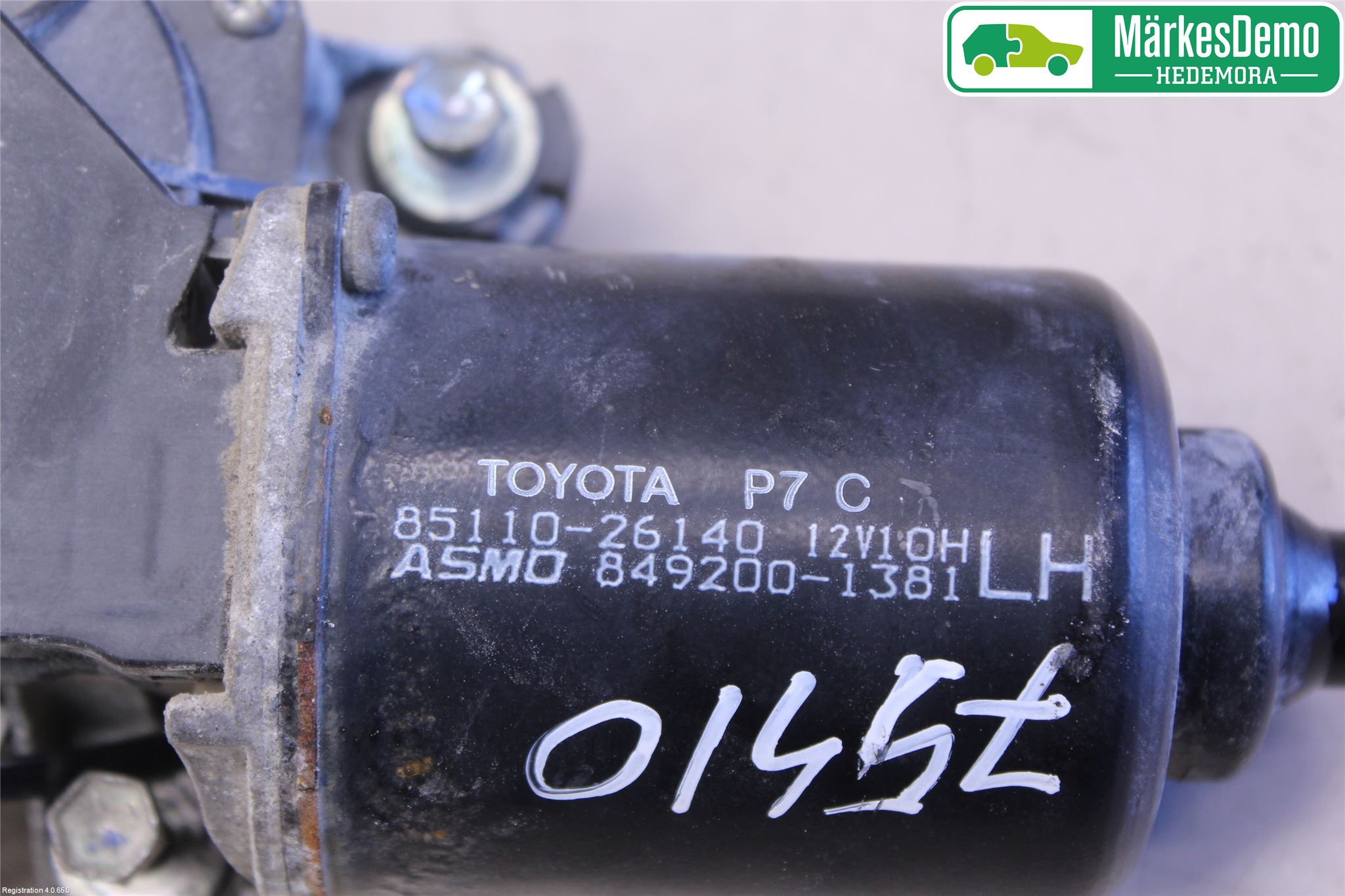 Toyota HI-ACE 06-12 Torkarmotor Vindruta