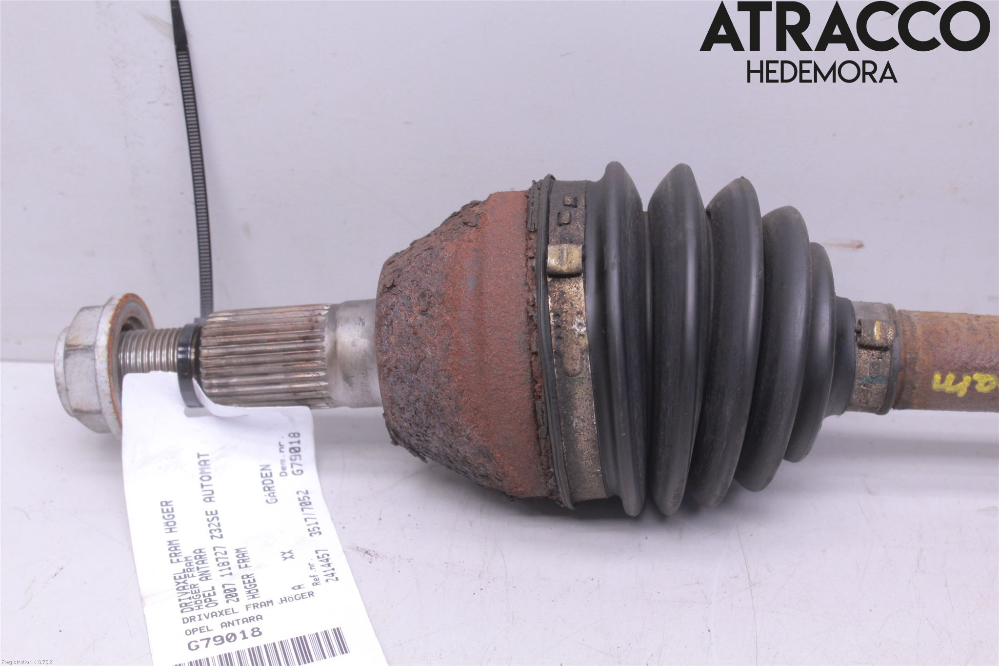 Opel ANTARA Drivaxel Fram Höger