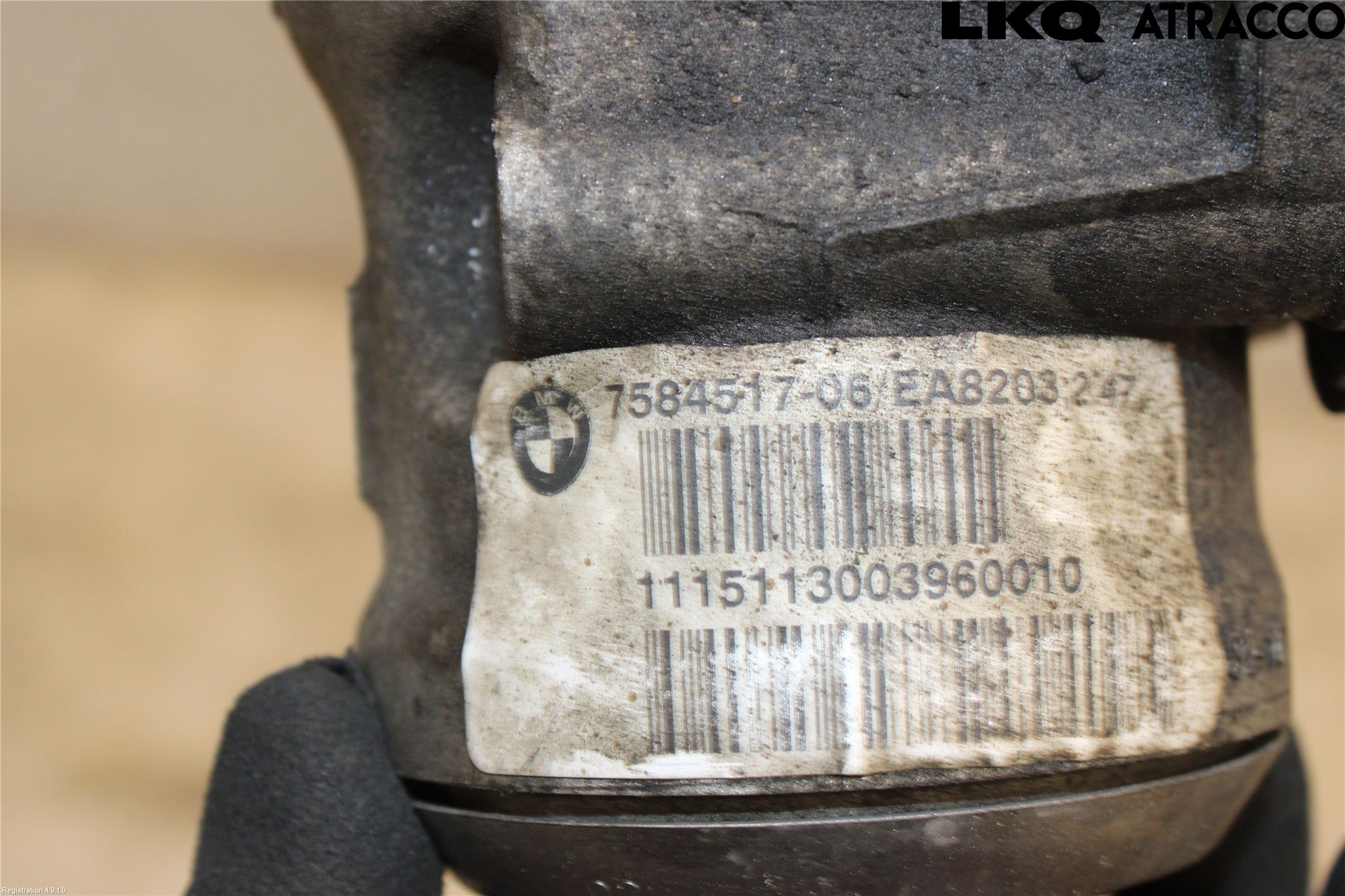BMW 5 F10/F11/F18 09-17 Framvagn Diffrential