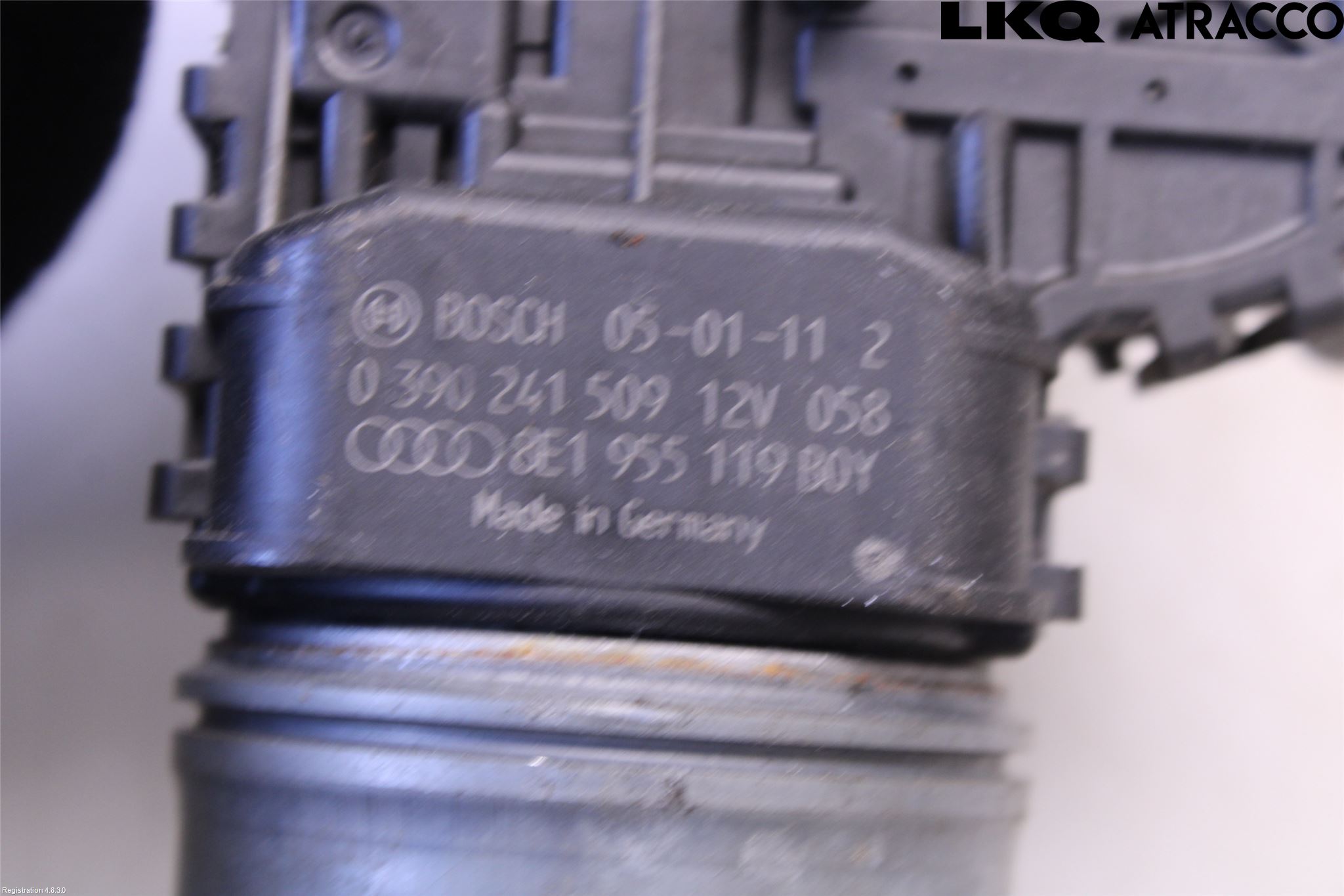 Audi A4/S4 05-07 Torkarmotor Vindruta