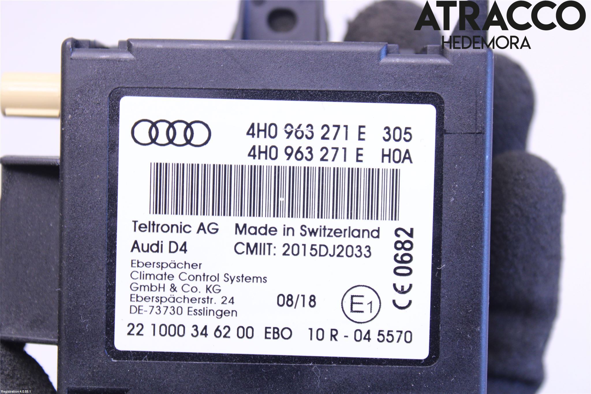 Audi A5 17- Styrenhet Bensin-Dieselvärmare