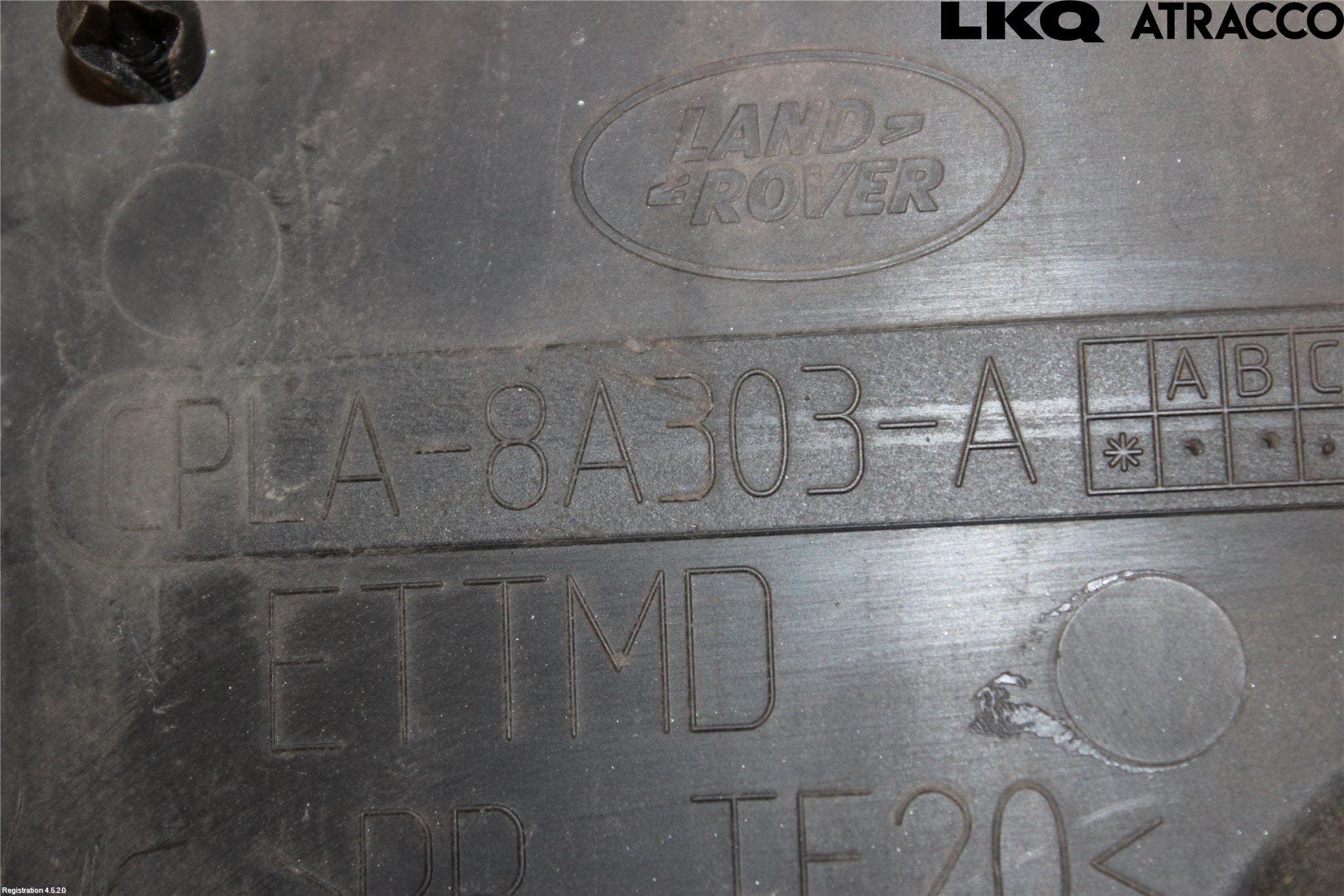 Landrover RANGE ROVER (L405) 13-21 Deflektor Plåt-Plast Kylning