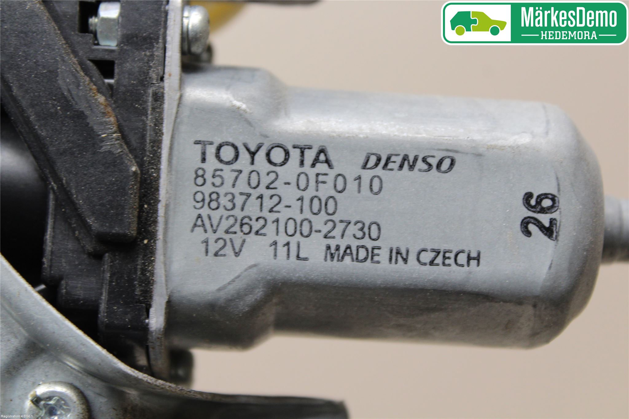 Toyota YARIS XP90 06-11 Fönsterhiss El Kompl