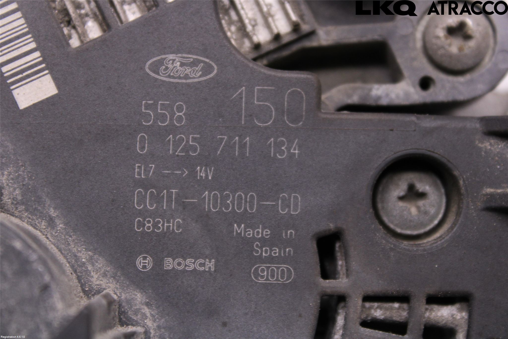 Ford TRANSIT SKÅP/BUSS 14-22 Generator