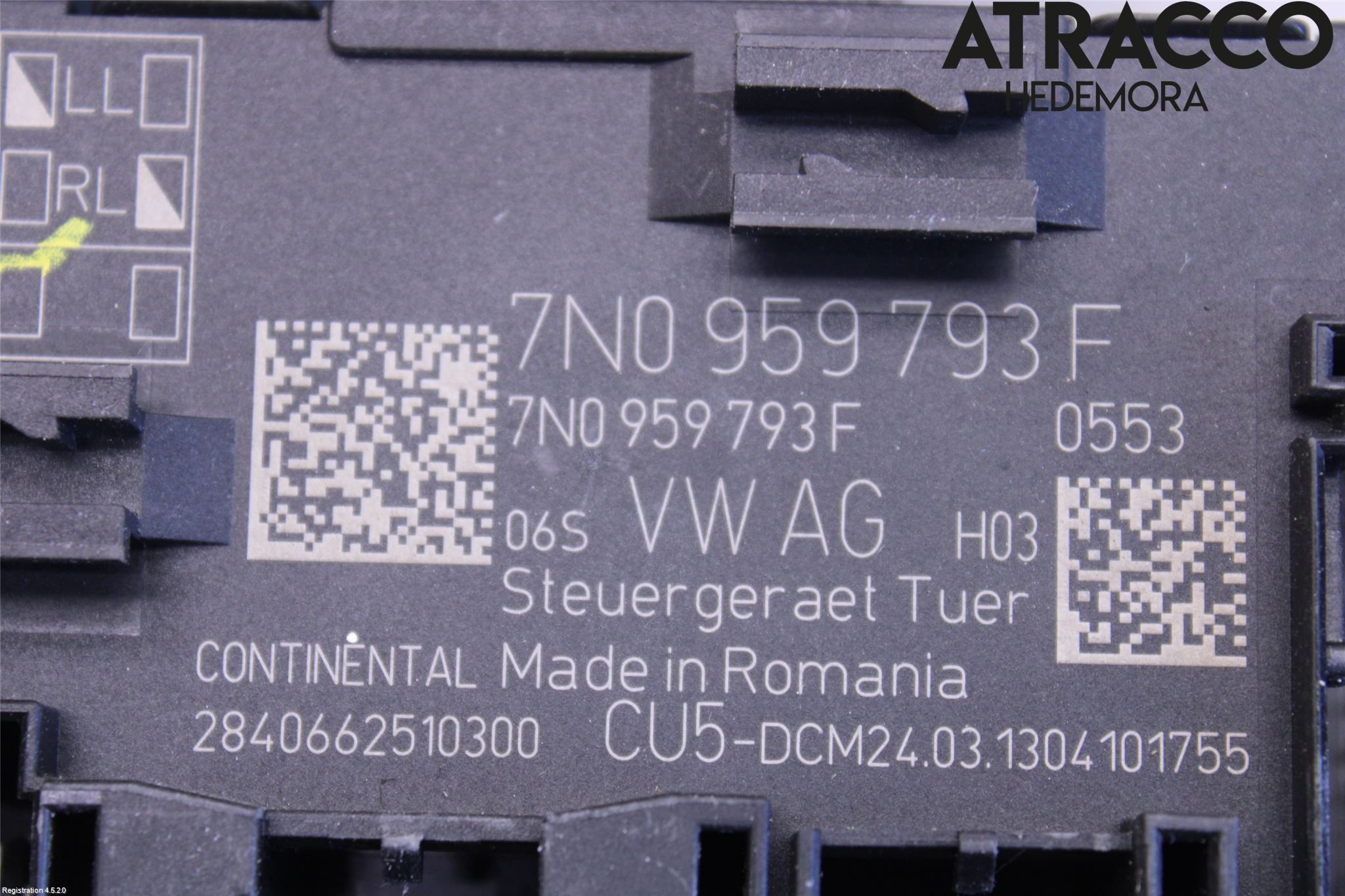 Volkswagen VW SHARAN 11- Styrenhet Dörr