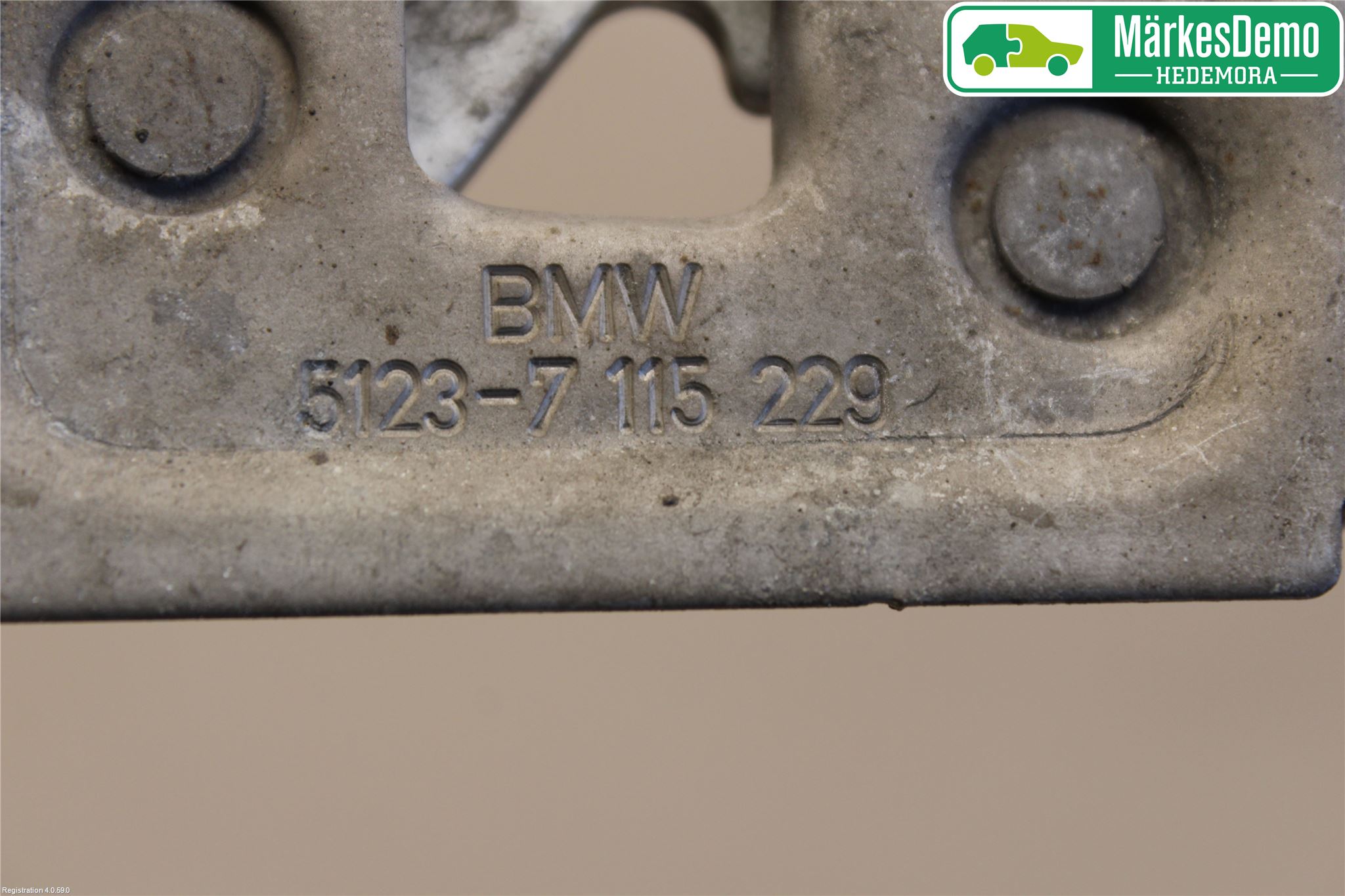 BMW 5 E60/61 Sed/Tou 02-10 Huvlås