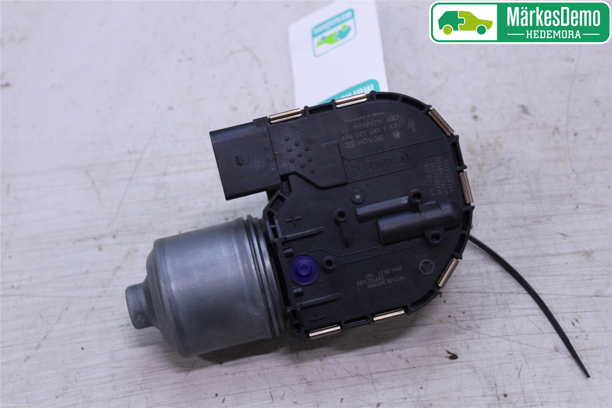 Mercedes-Benz MB C-KLASS (W205) 14-21 Torkarmotor Vindruta