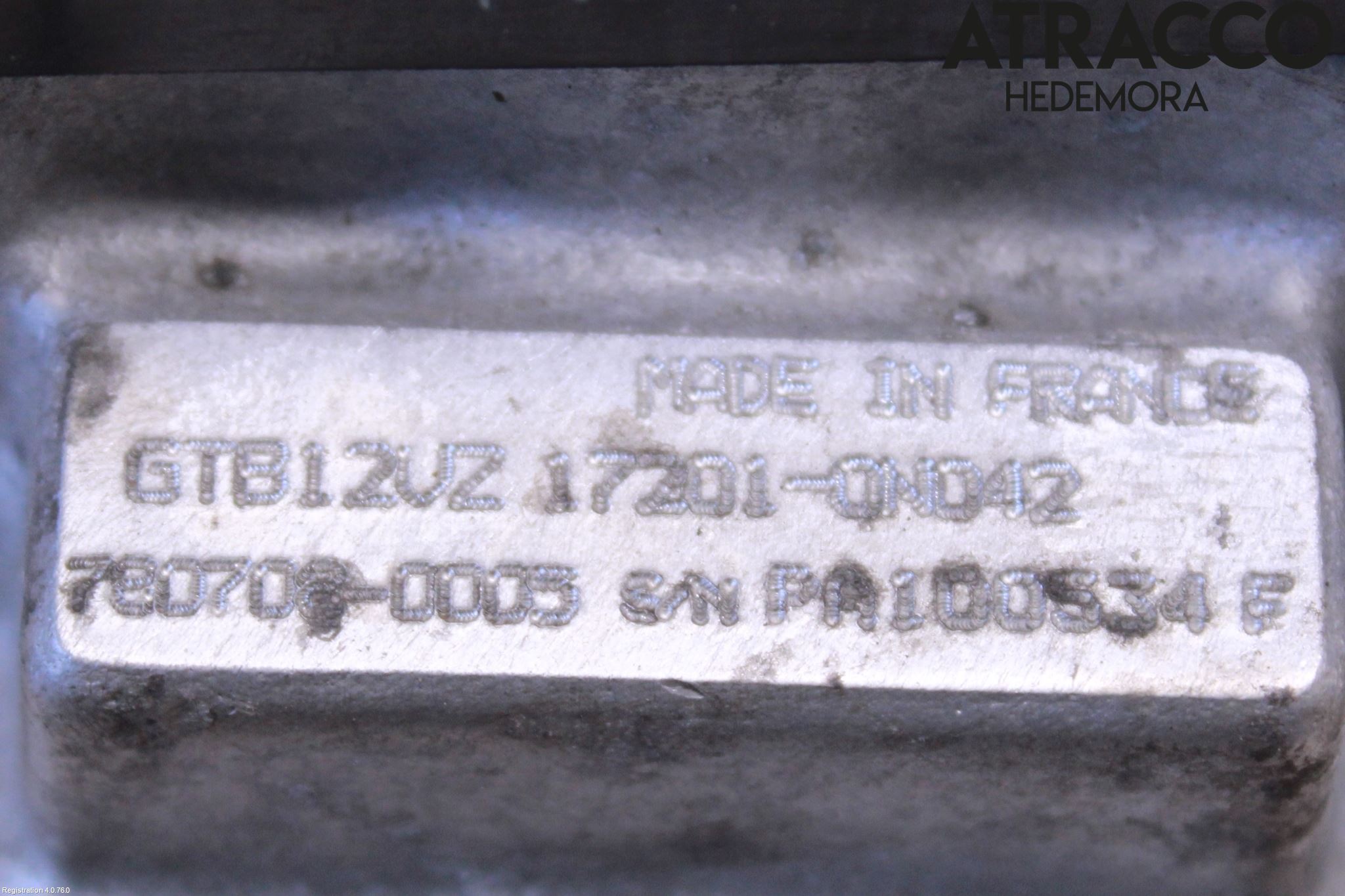 Toyota YARIS XP130 12-14 Turboaggregat