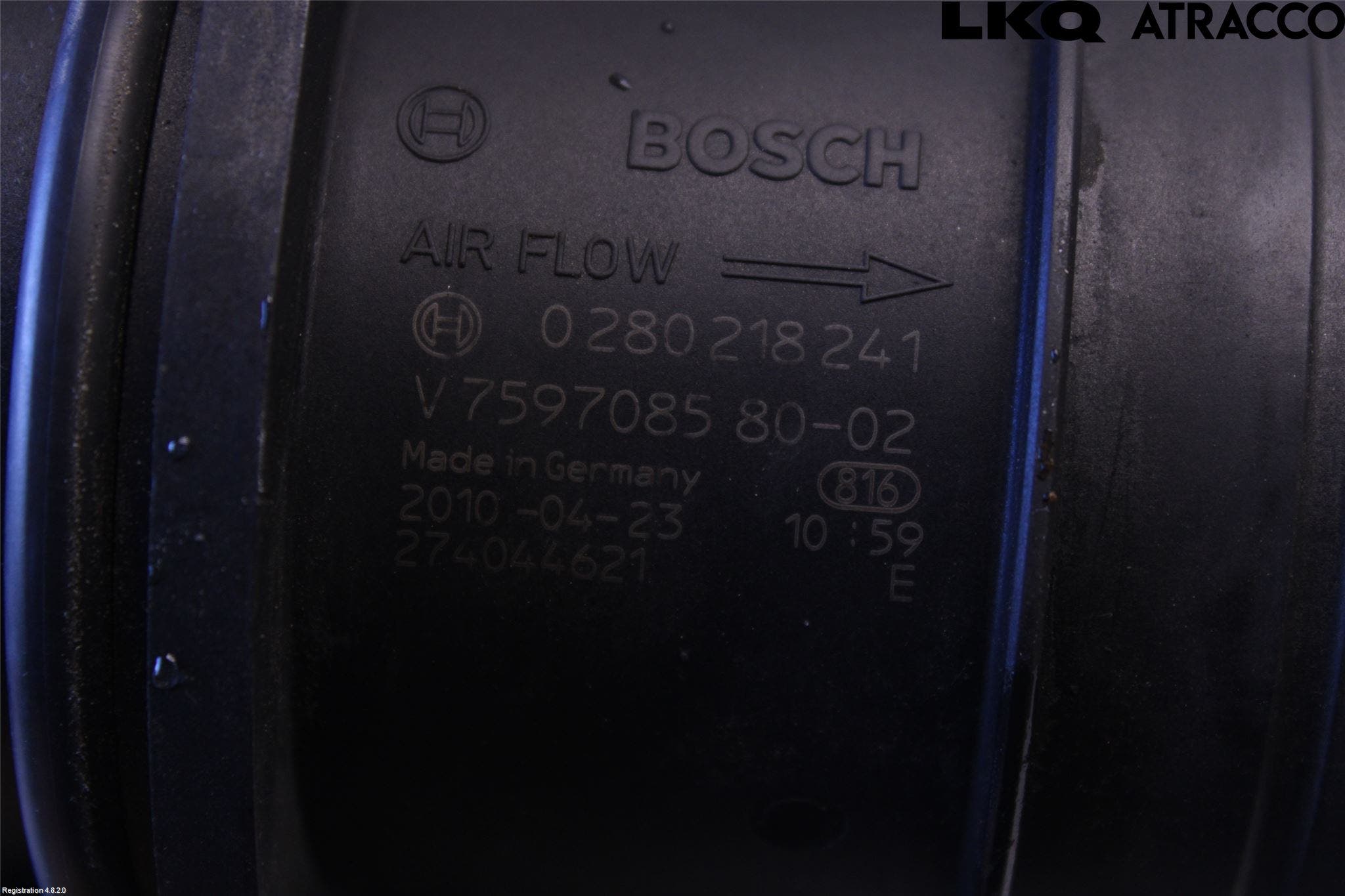 Peugeot RCZ Injluftmassamätare